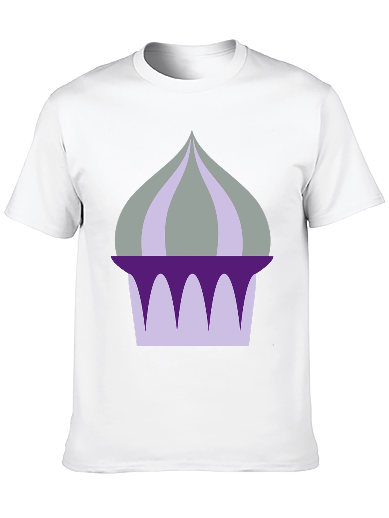 Camiseta Negra con Diseño de Cúpula Abstracta