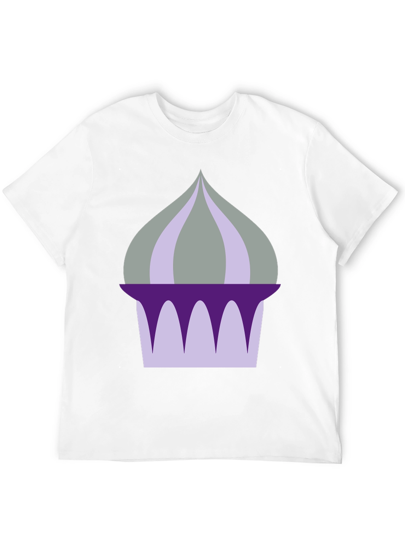 Camiseta Negra con Diseño de Cúpula Abstracta