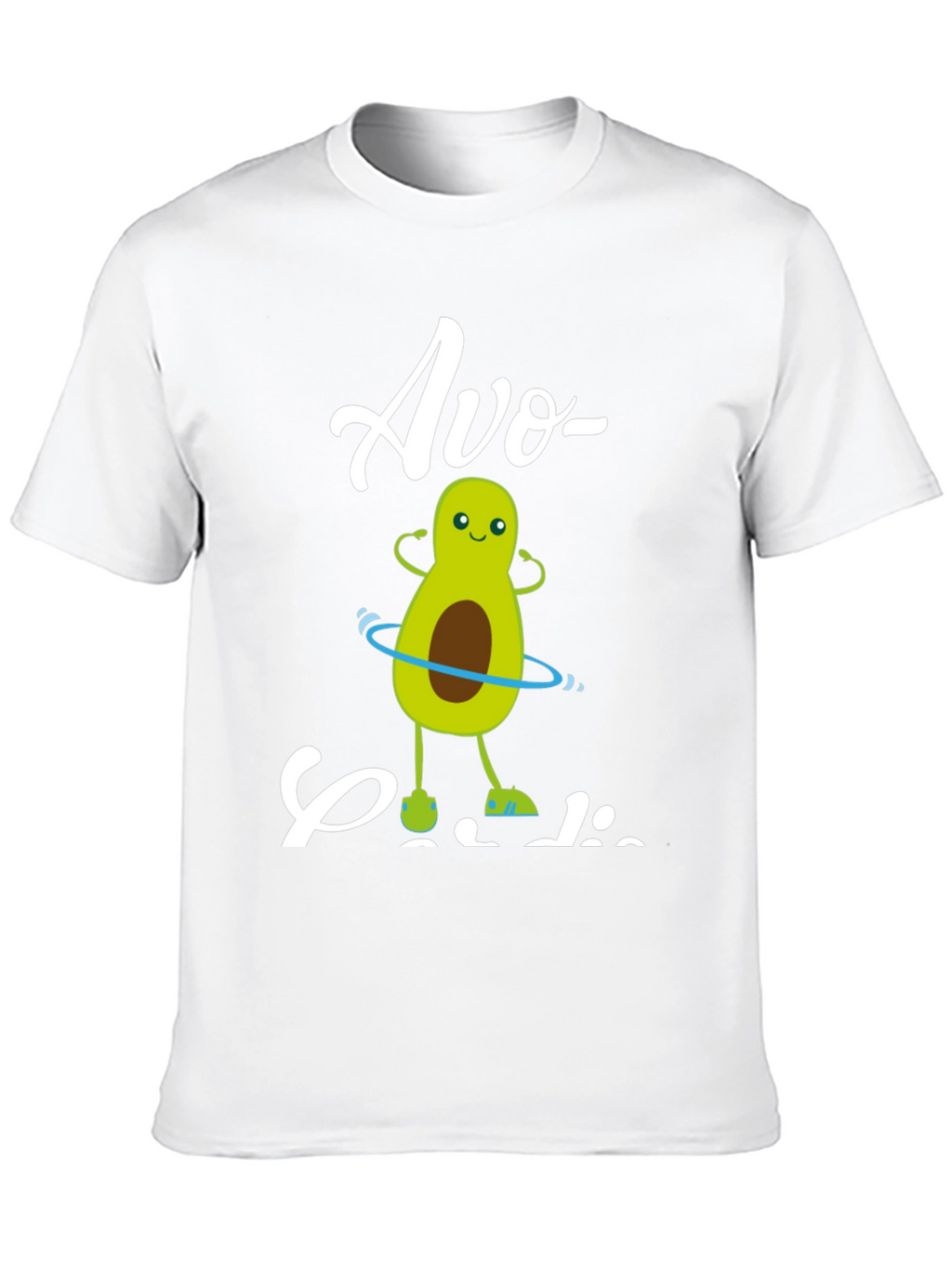 Camiseta Negra Avo-Cardio Divertida y Original