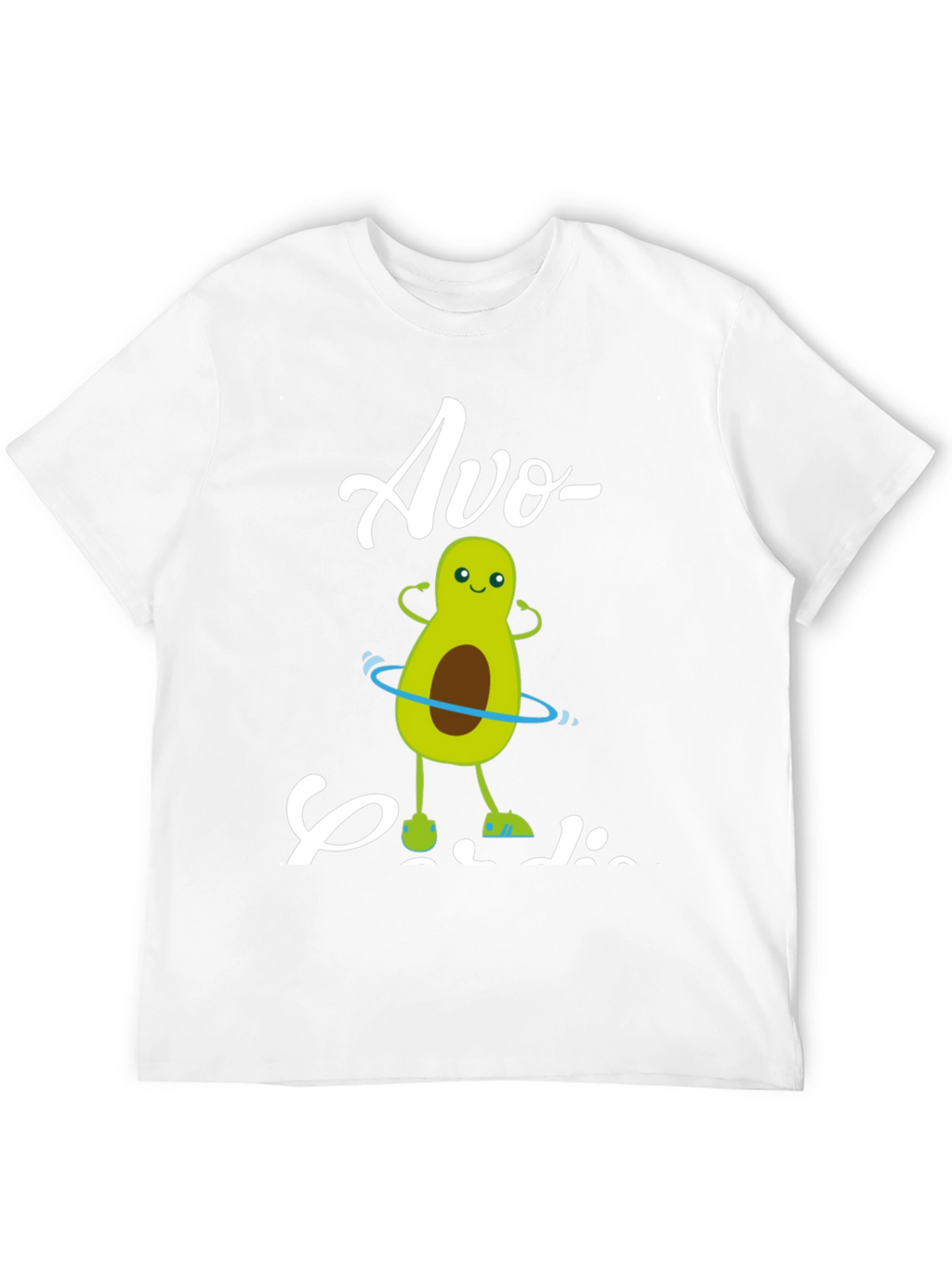 Camiseta Negra Avo-Cardio Divertida y Original