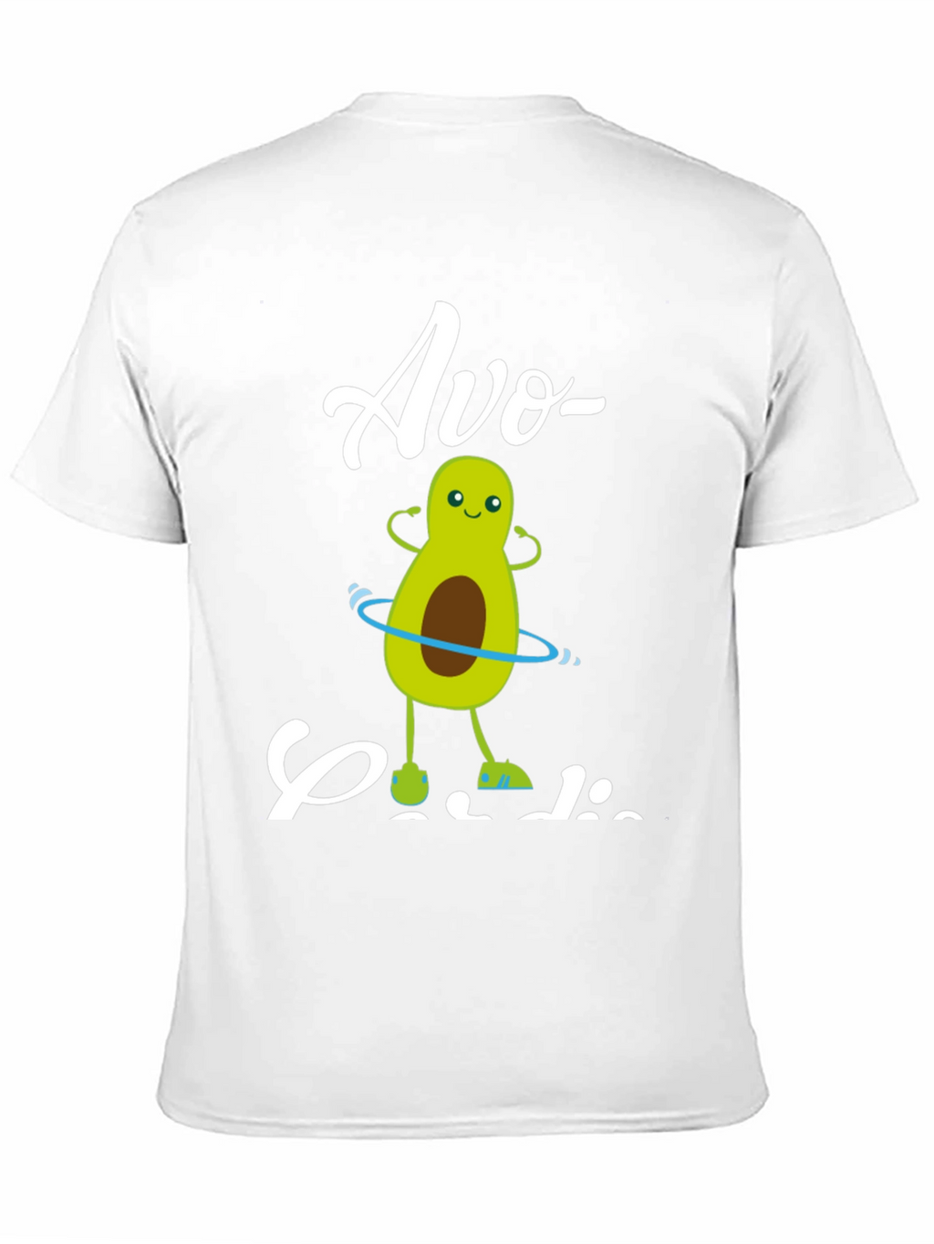 Camiseta Negra Avo-Cardio Divertida y Original