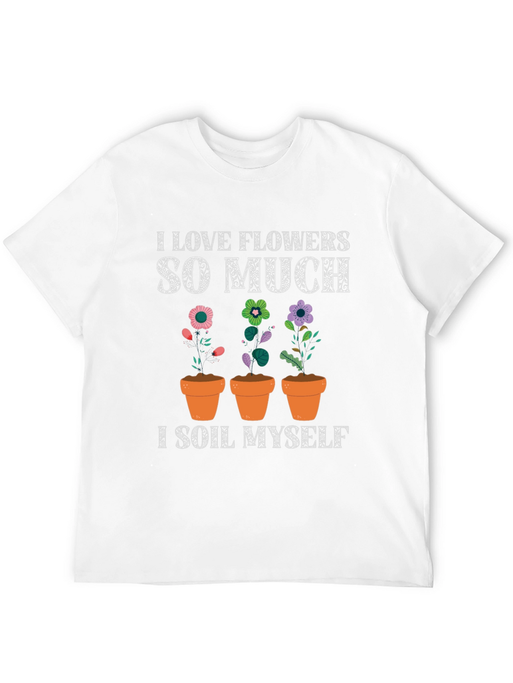 Camiseta Amo las flores