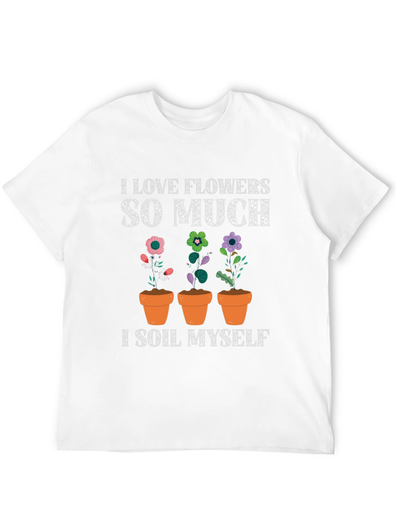 Camiseta Amo las flores