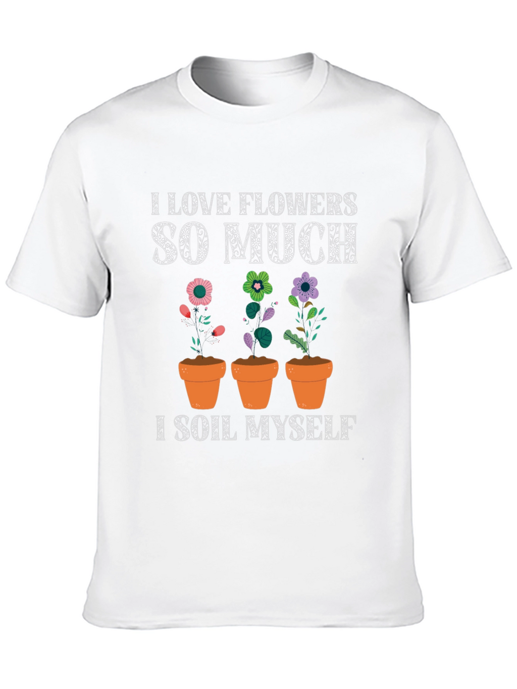 Camiseta Amo las flores
