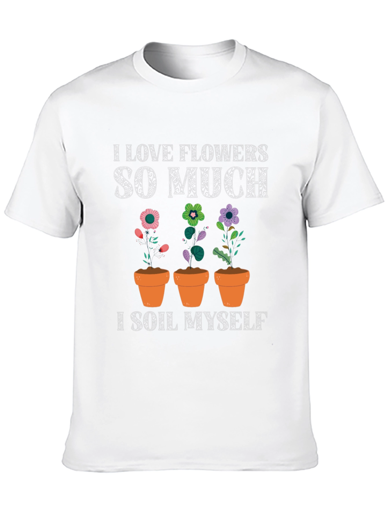 Camiseta Amo las flores