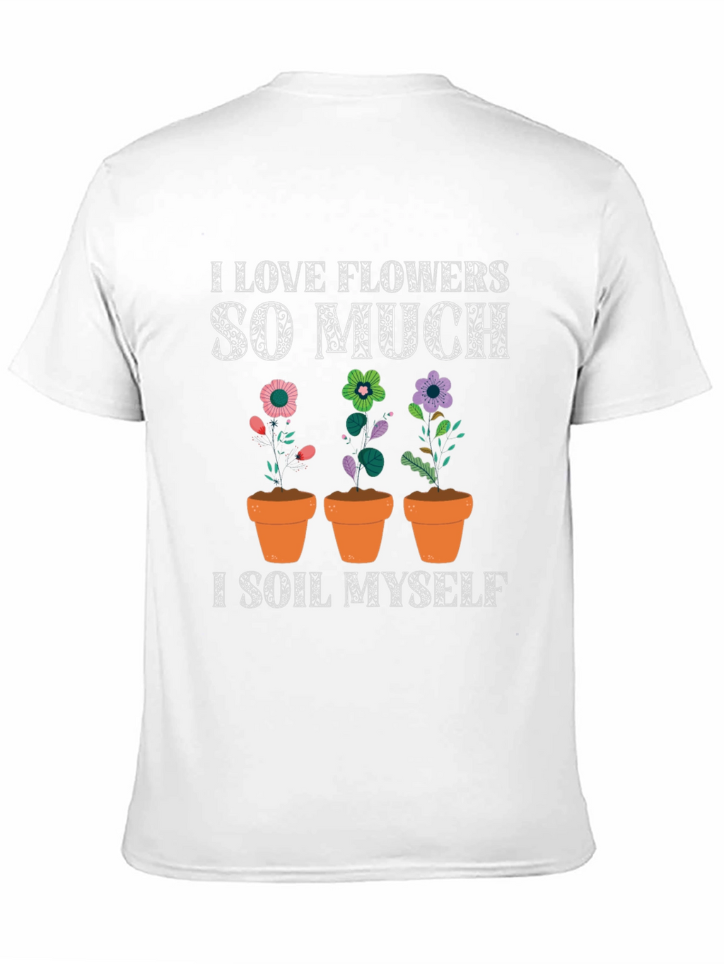 Camiseta Amo las flores