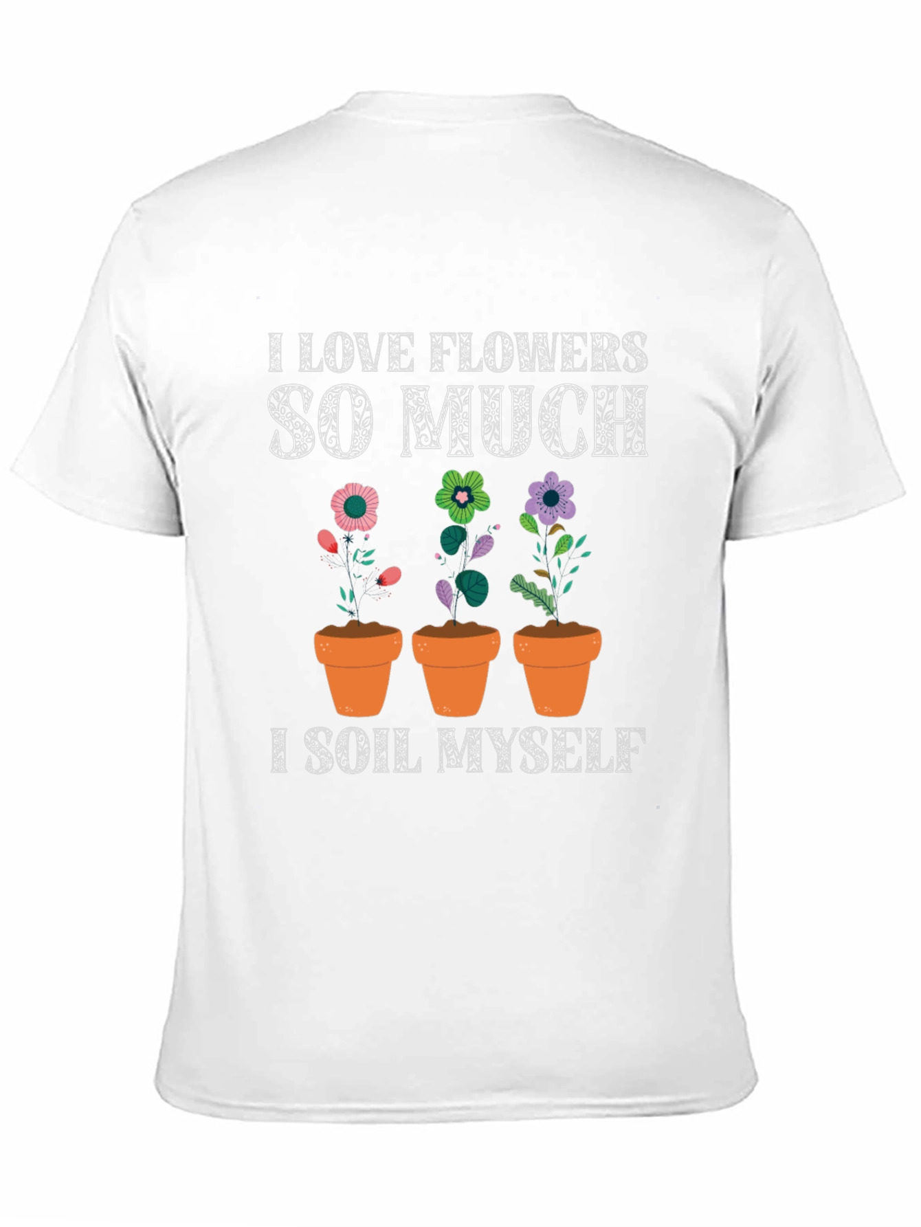 Camiseta Amo las flores