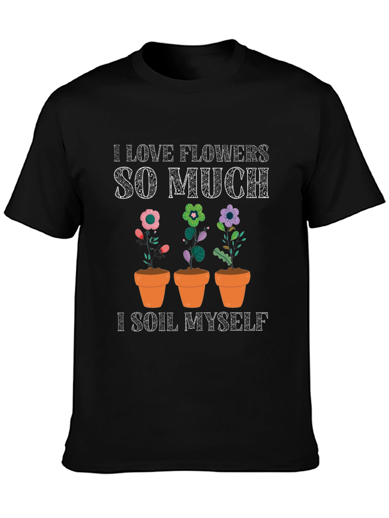 Camiseta Amo las flores