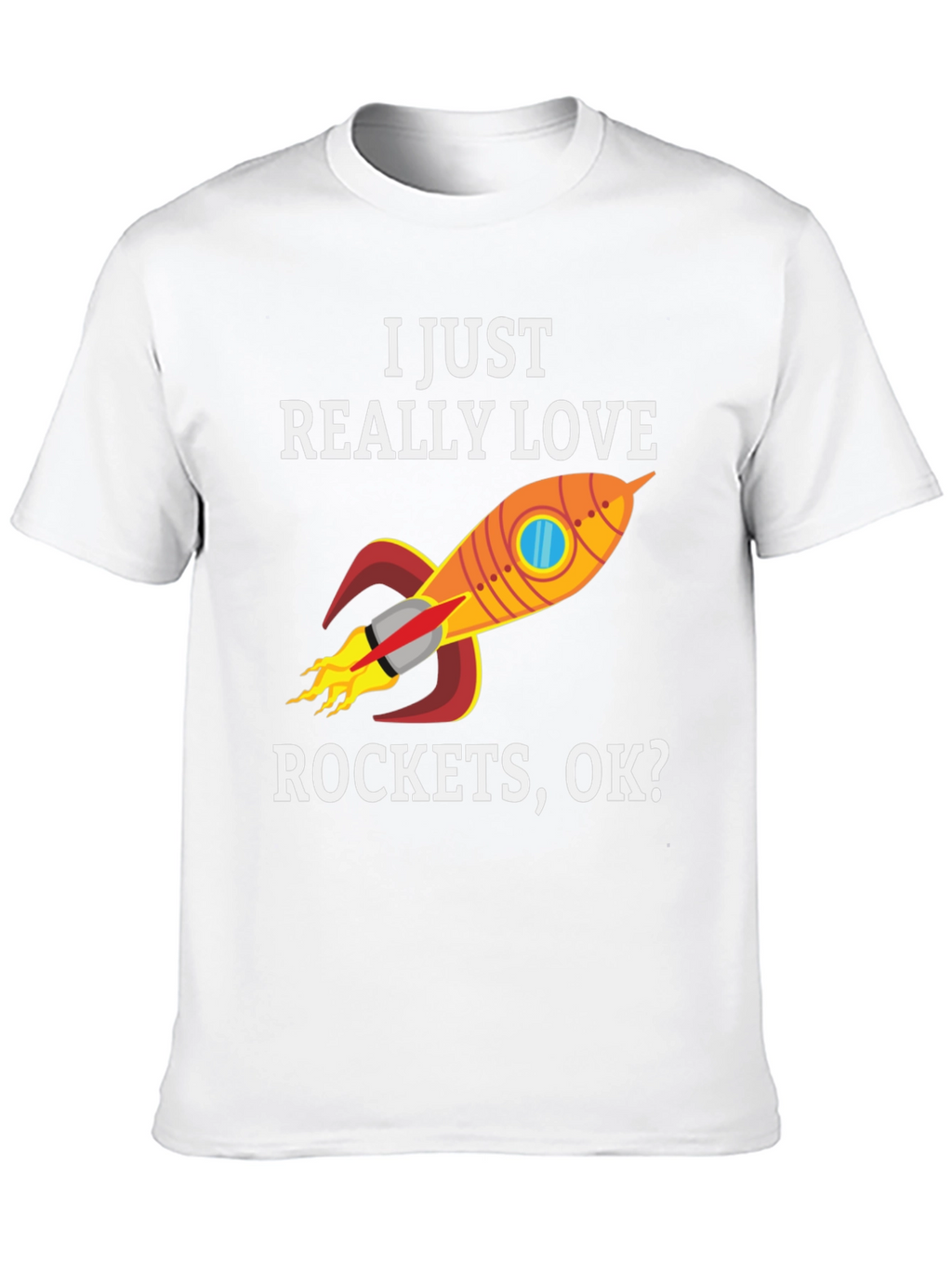 Camiseta Negra - Amo los Cohetes