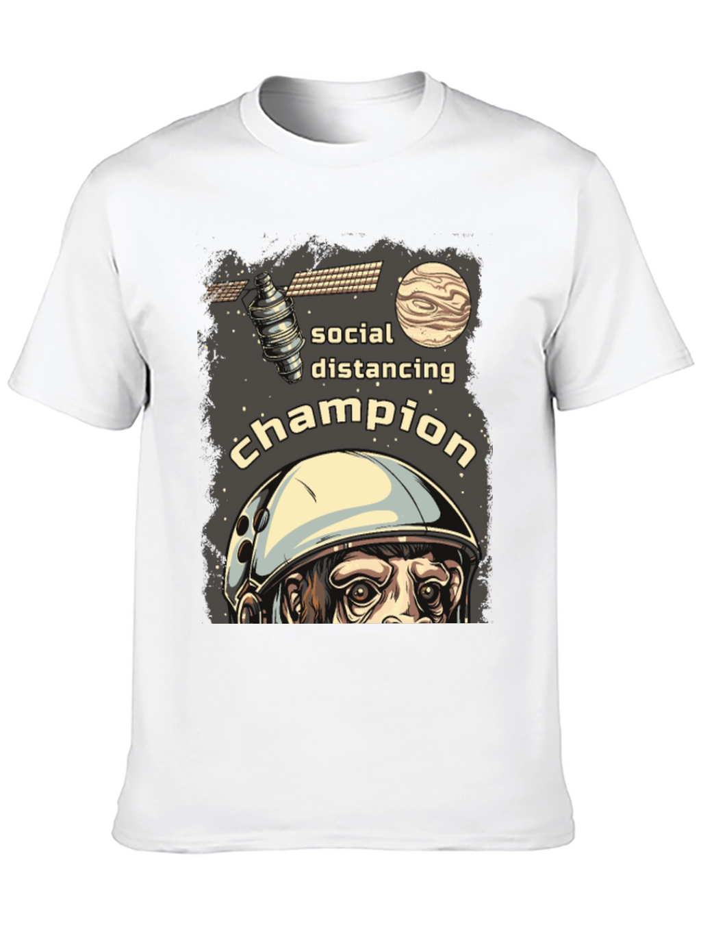 Camiseta Distanciamiento Social Campeón Espacial