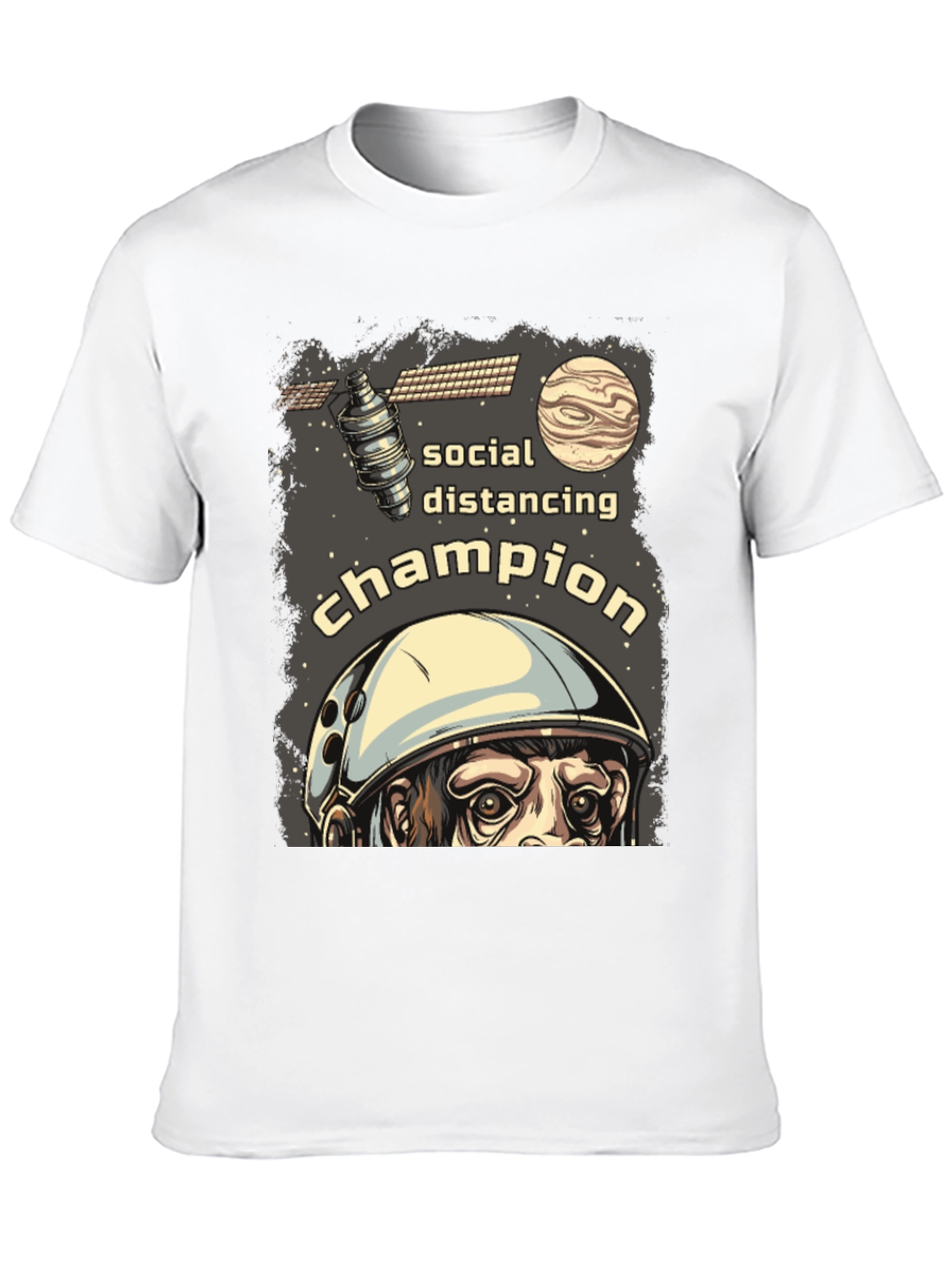 Camiseta Distanciamiento Social Campeón Espacial