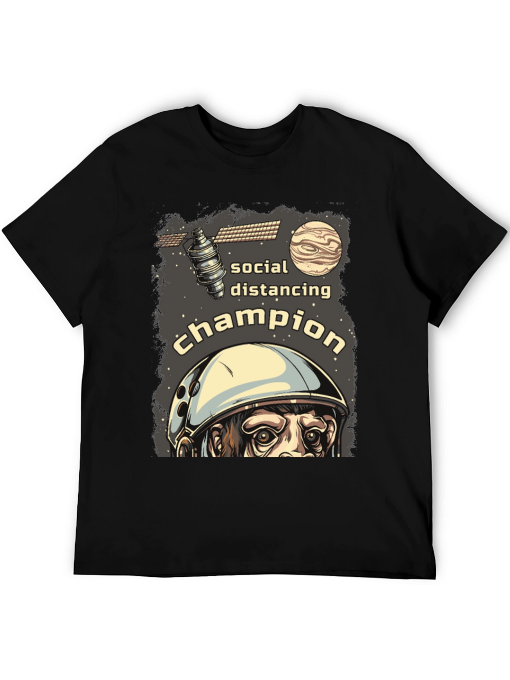 Camiseta Distanciamiento Social Campeón Espacial
