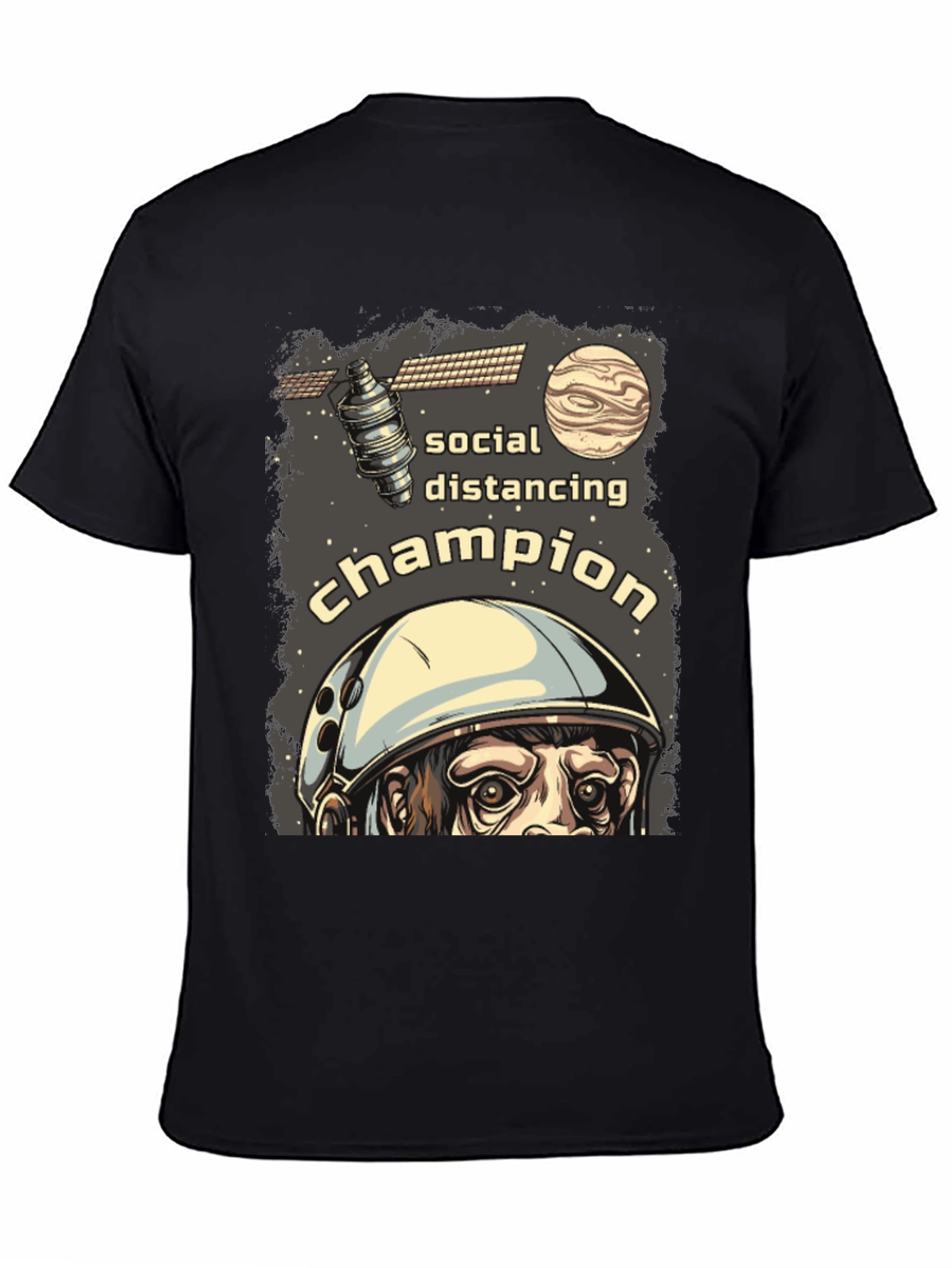 Camiseta Distanciamiento Social Campeón Espacial