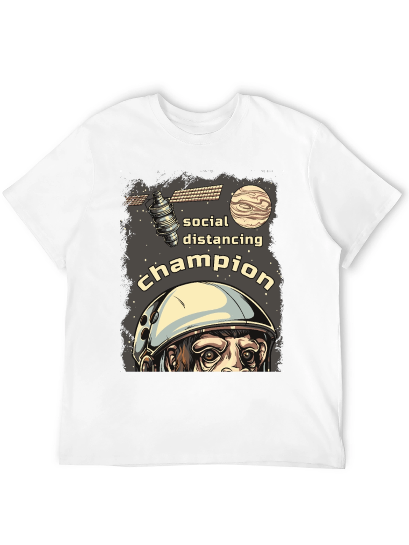 Camiseta Distanciamiento Social Campeón Espacial