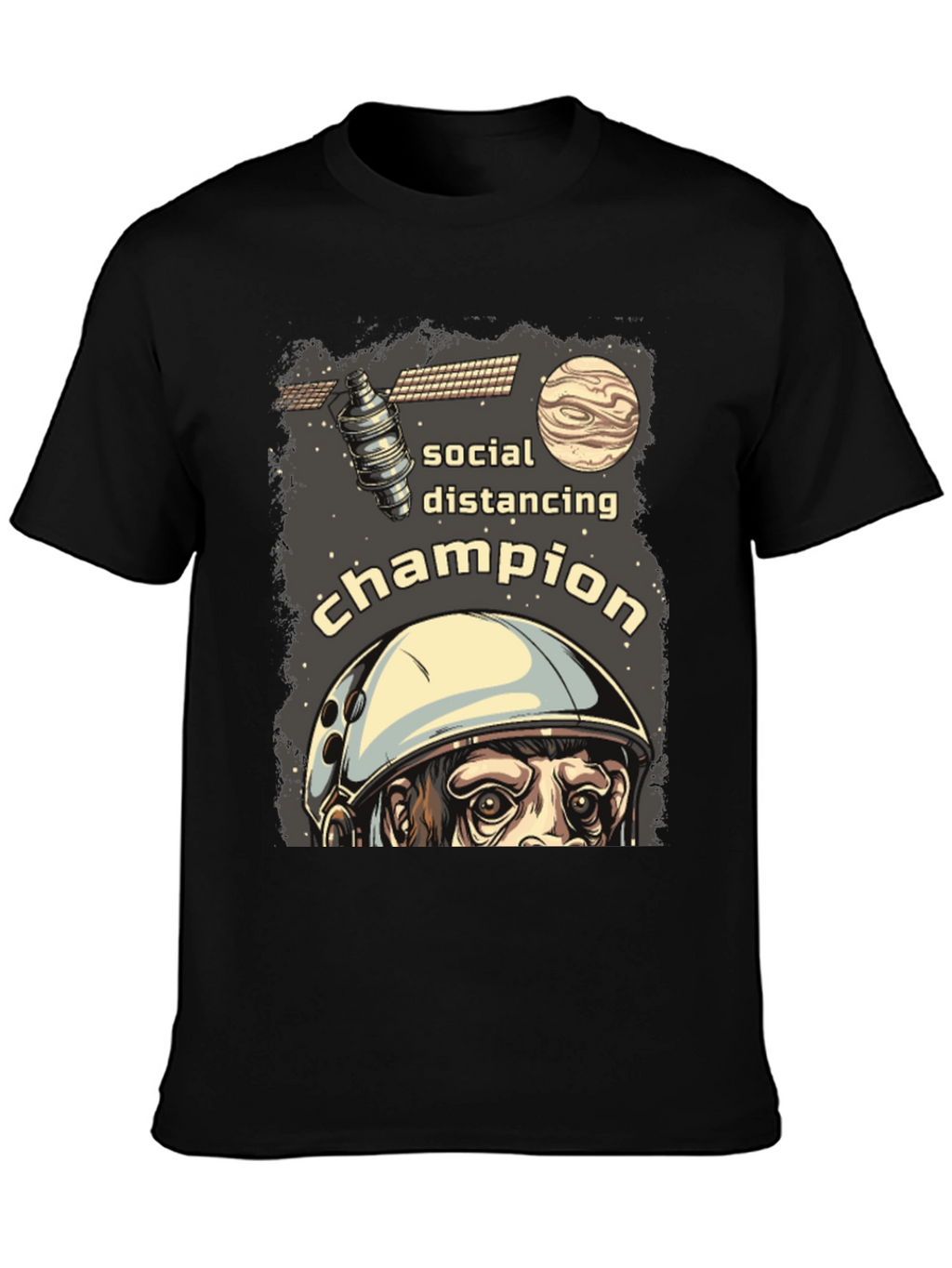 Camiseta Distanciamiento Social Campeón Espacial