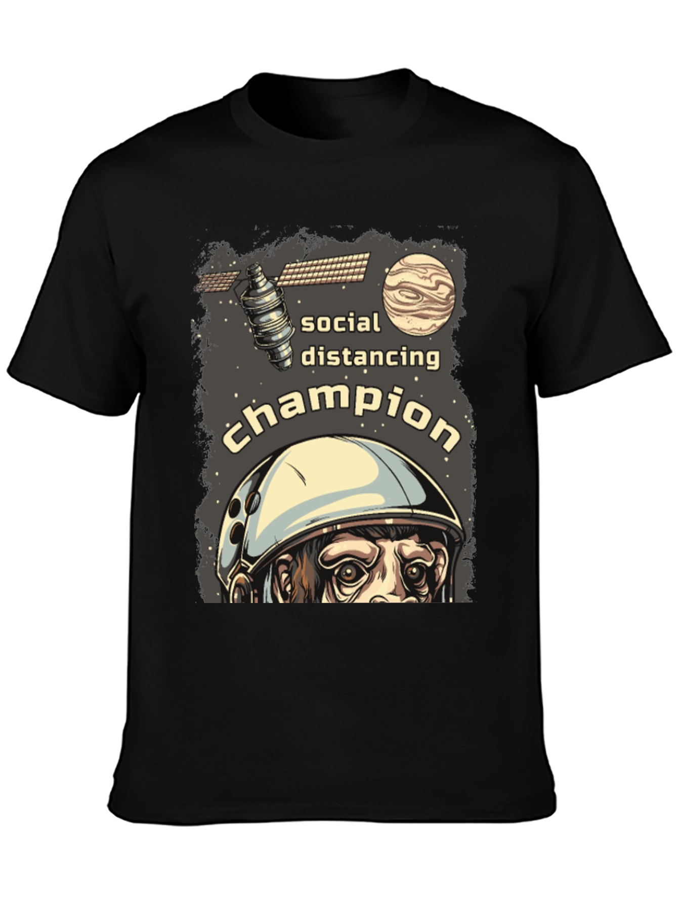 Camiseta Distanciamiento Social Campeón Espacial