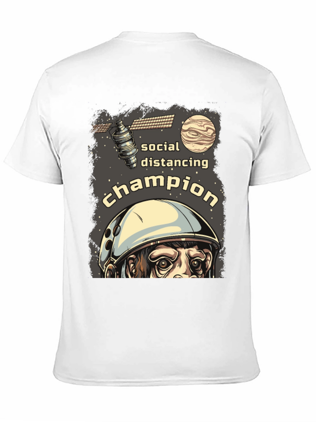 Camiseta Distanciamiento Social Campeón Espacial