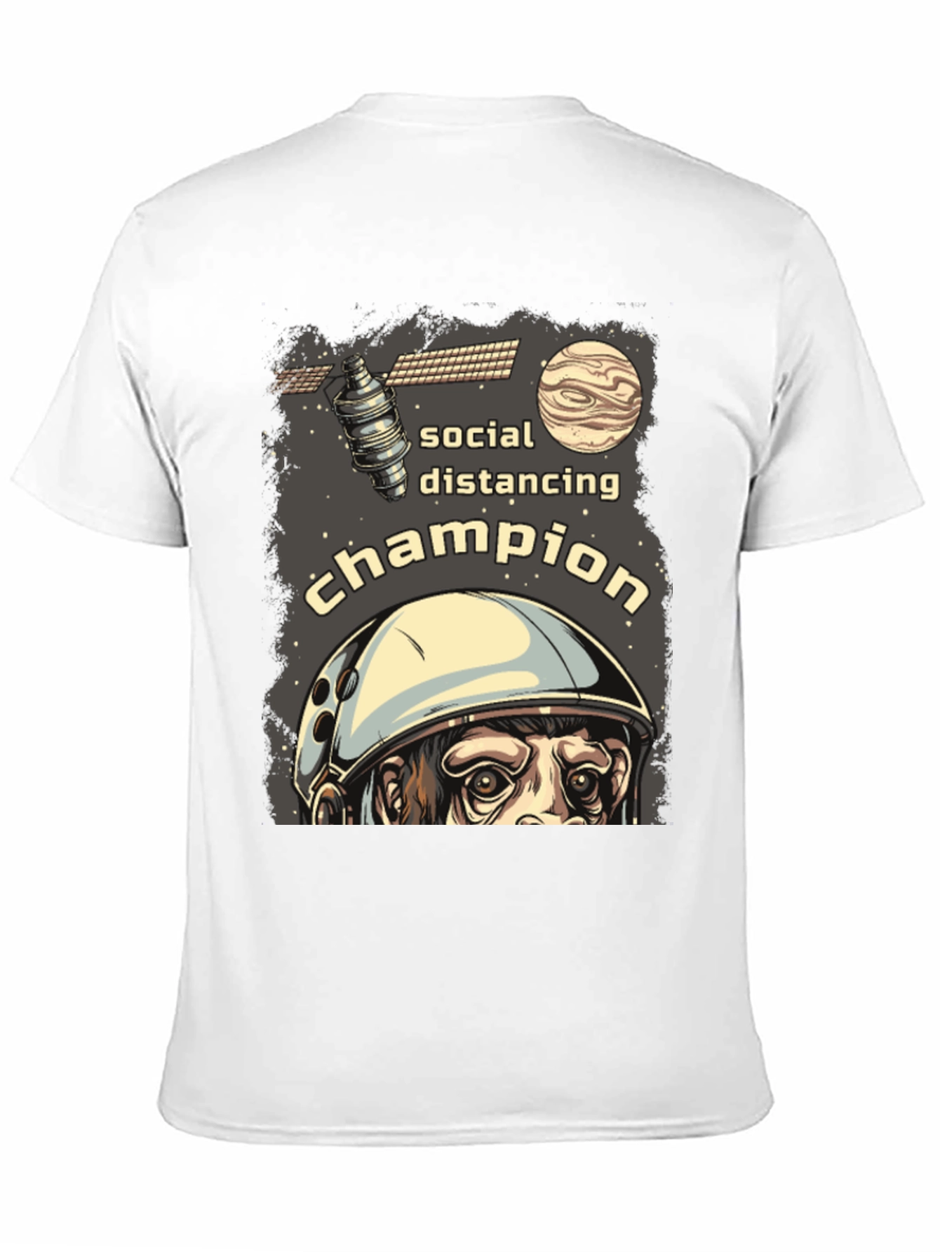 Camiseta Distanciamiento Social Campeón Espacial