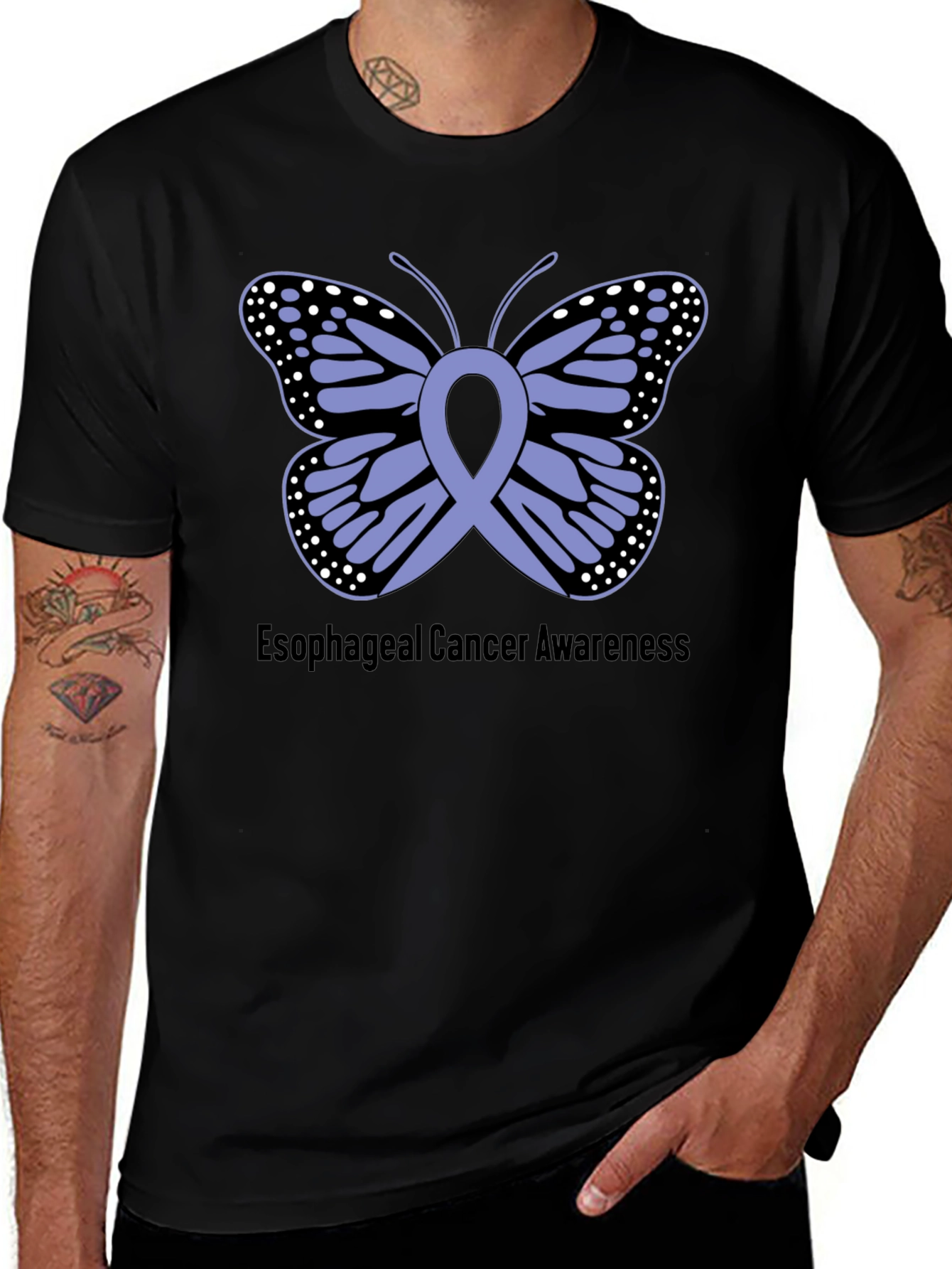 Camiseta Conciencia Cáncer de Esófago
