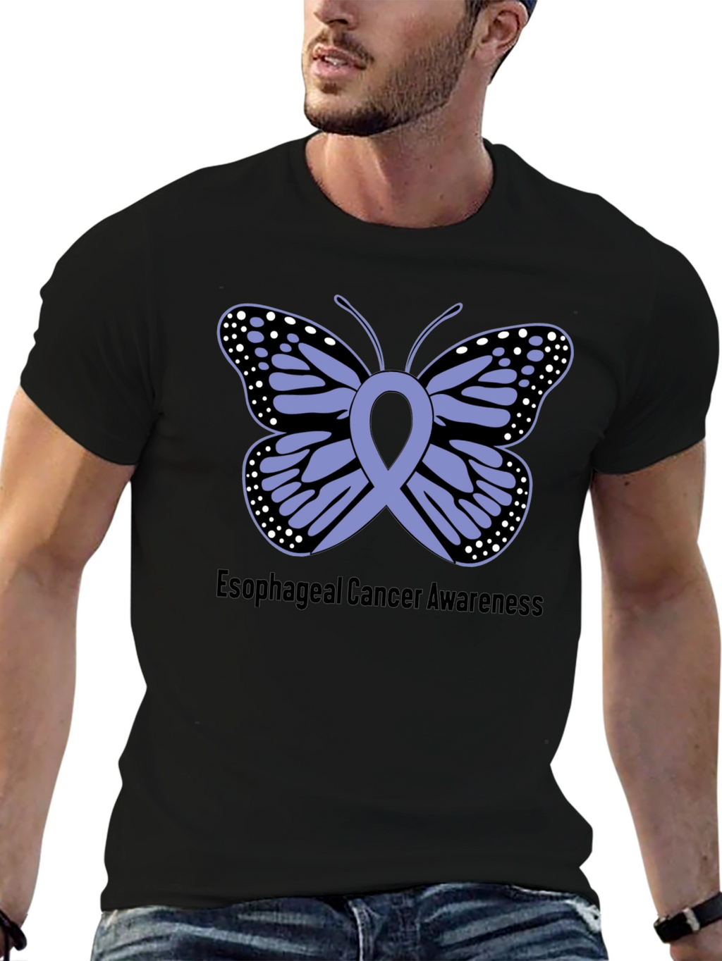 Camiseta Conciencia Cáncer de Esófago