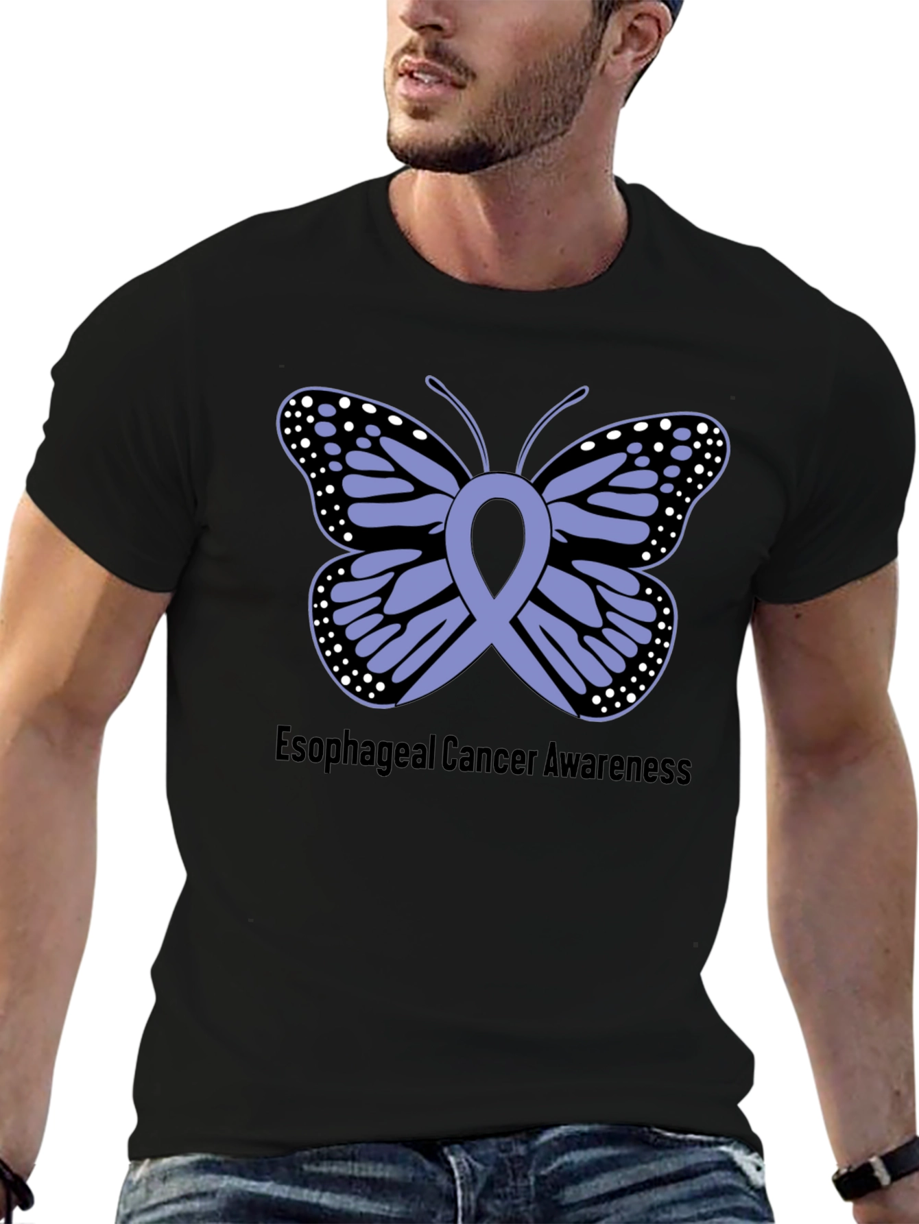 Camiseta Conciencia Cáncer de Esófago
