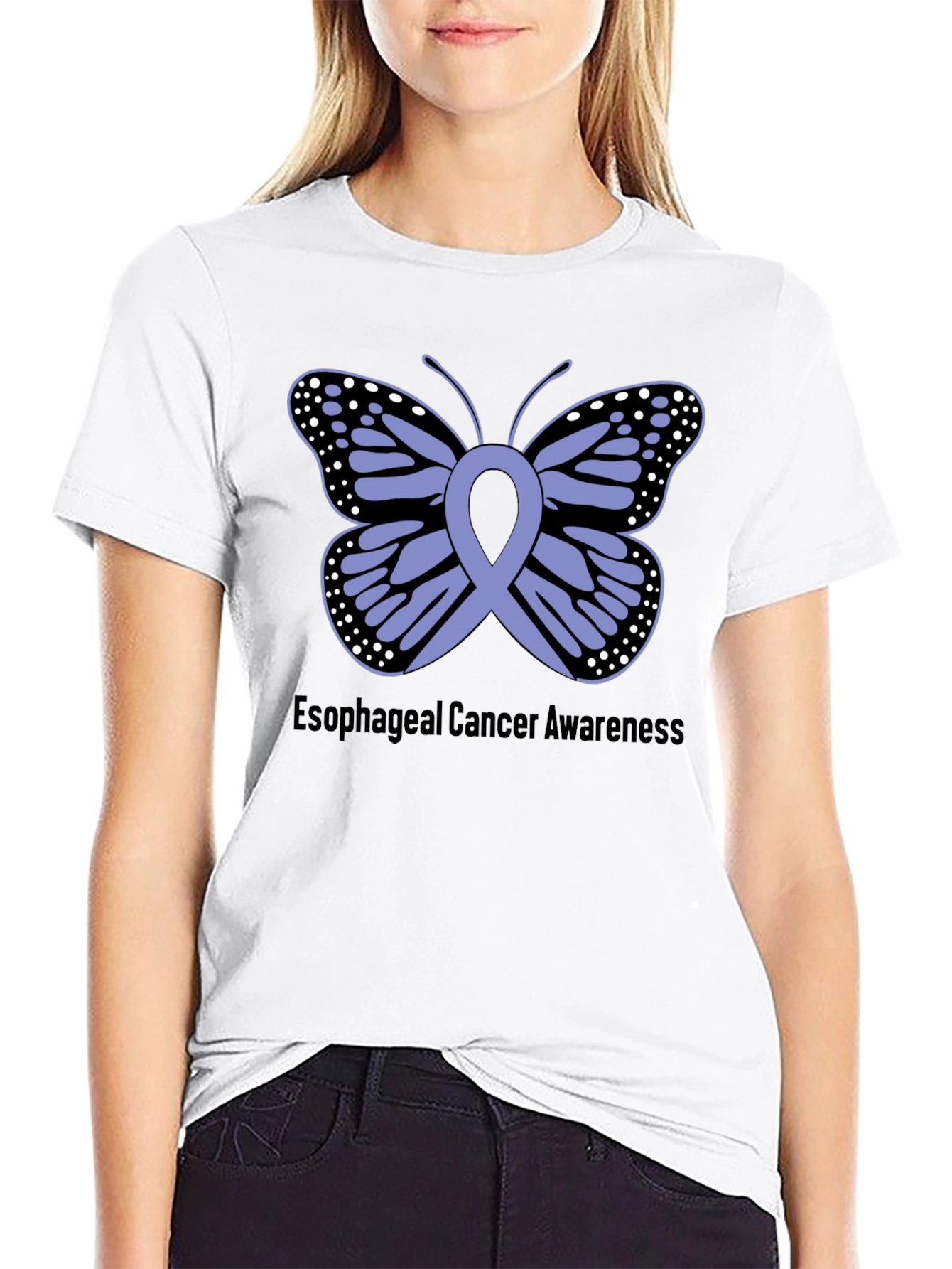 Camiseta Conciencia Cáncer de Esófago