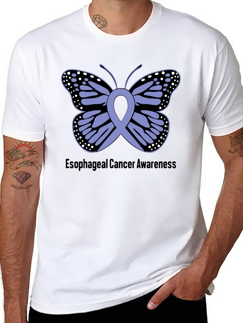 Camiseta Conciencia Cáncer de Esófago