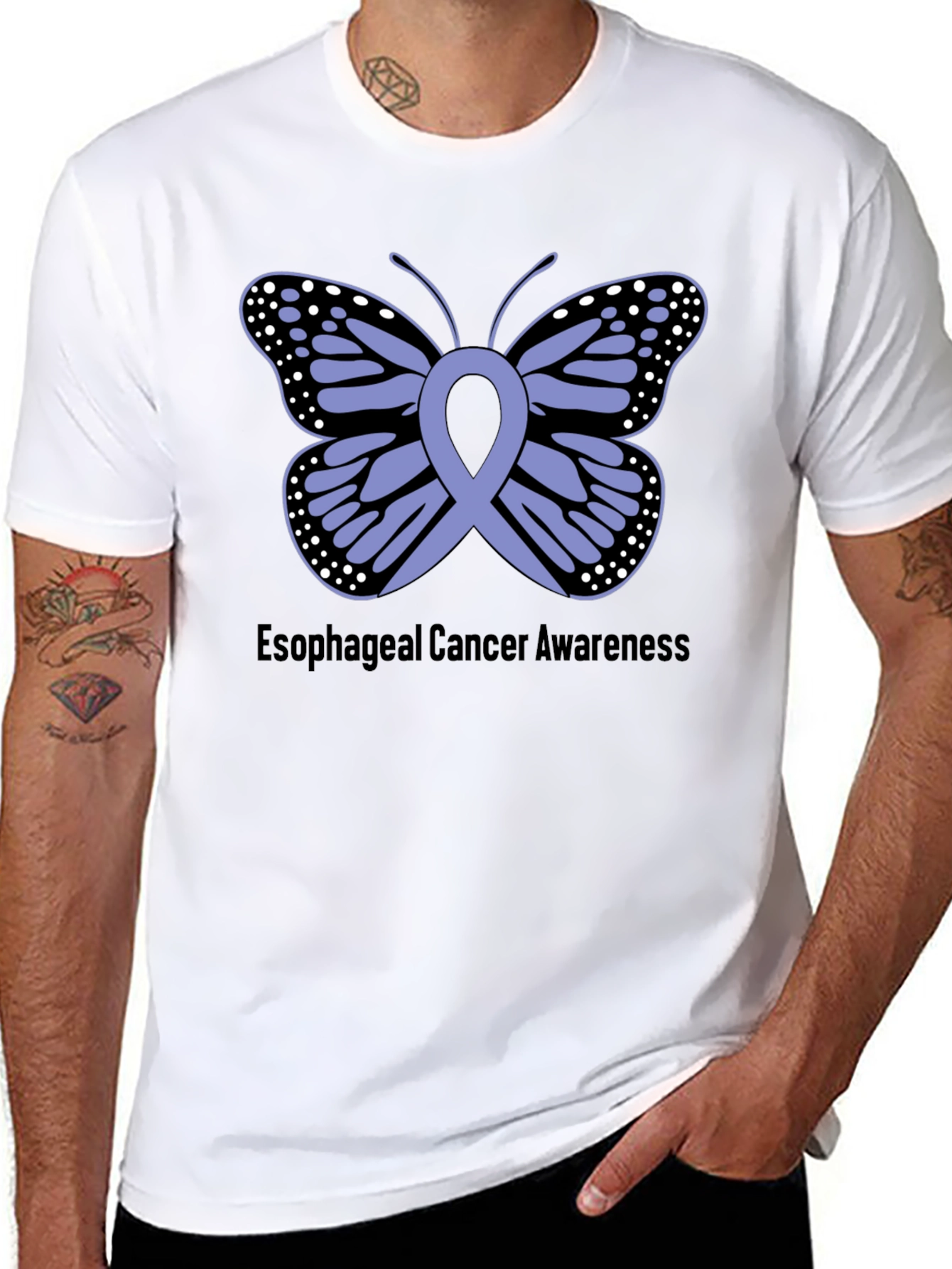 Camiseta Conciencia Cáncer de Esófago
