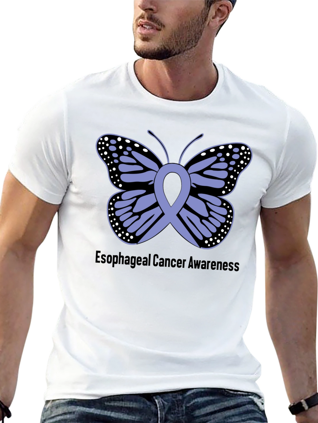 Camiseta Conciencia Cáncer de Esófago
