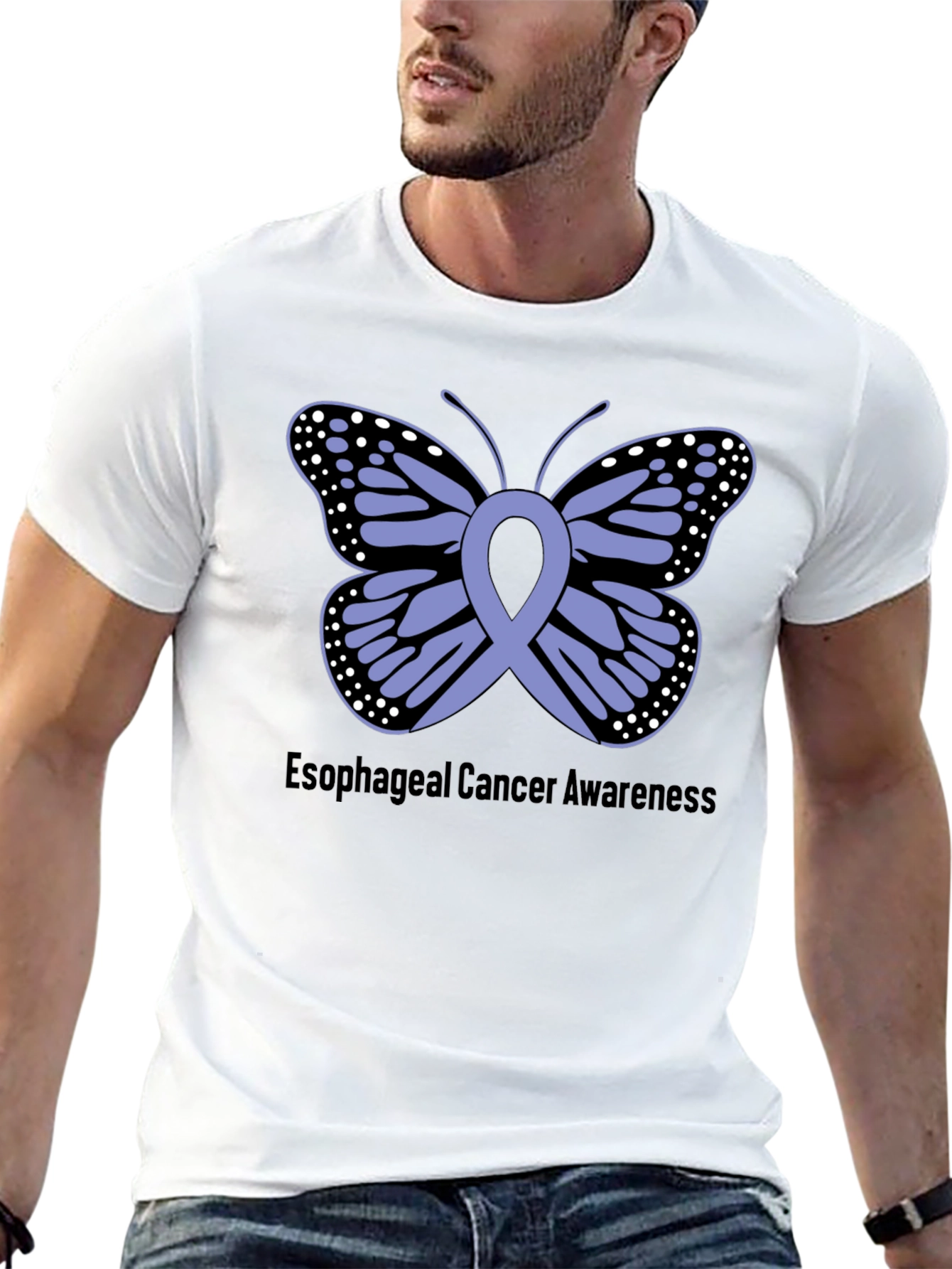 Camiseta Conciencia Cáncer de Esófago