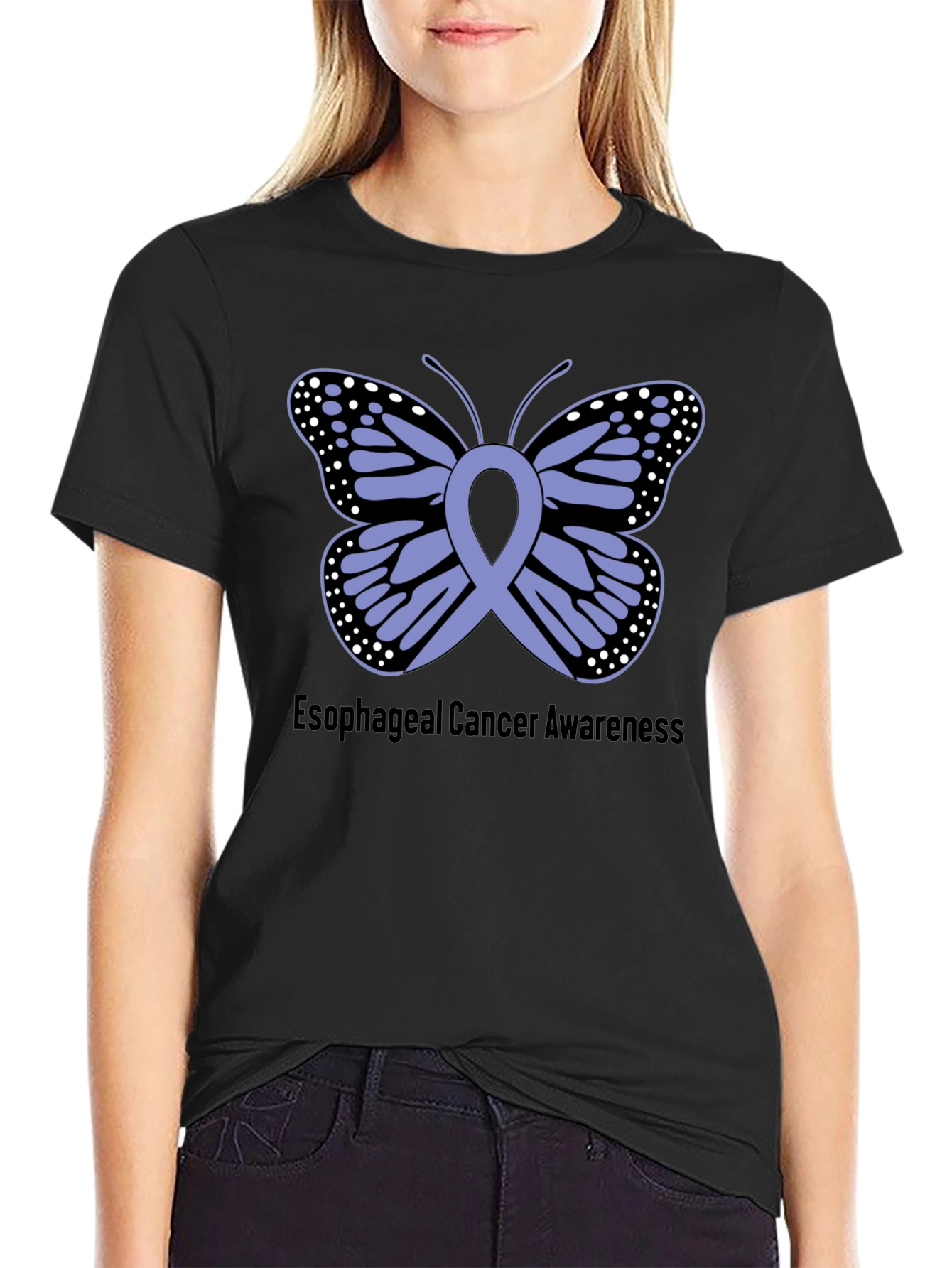 Camiseta Conciencia Cáncer de Esófago
