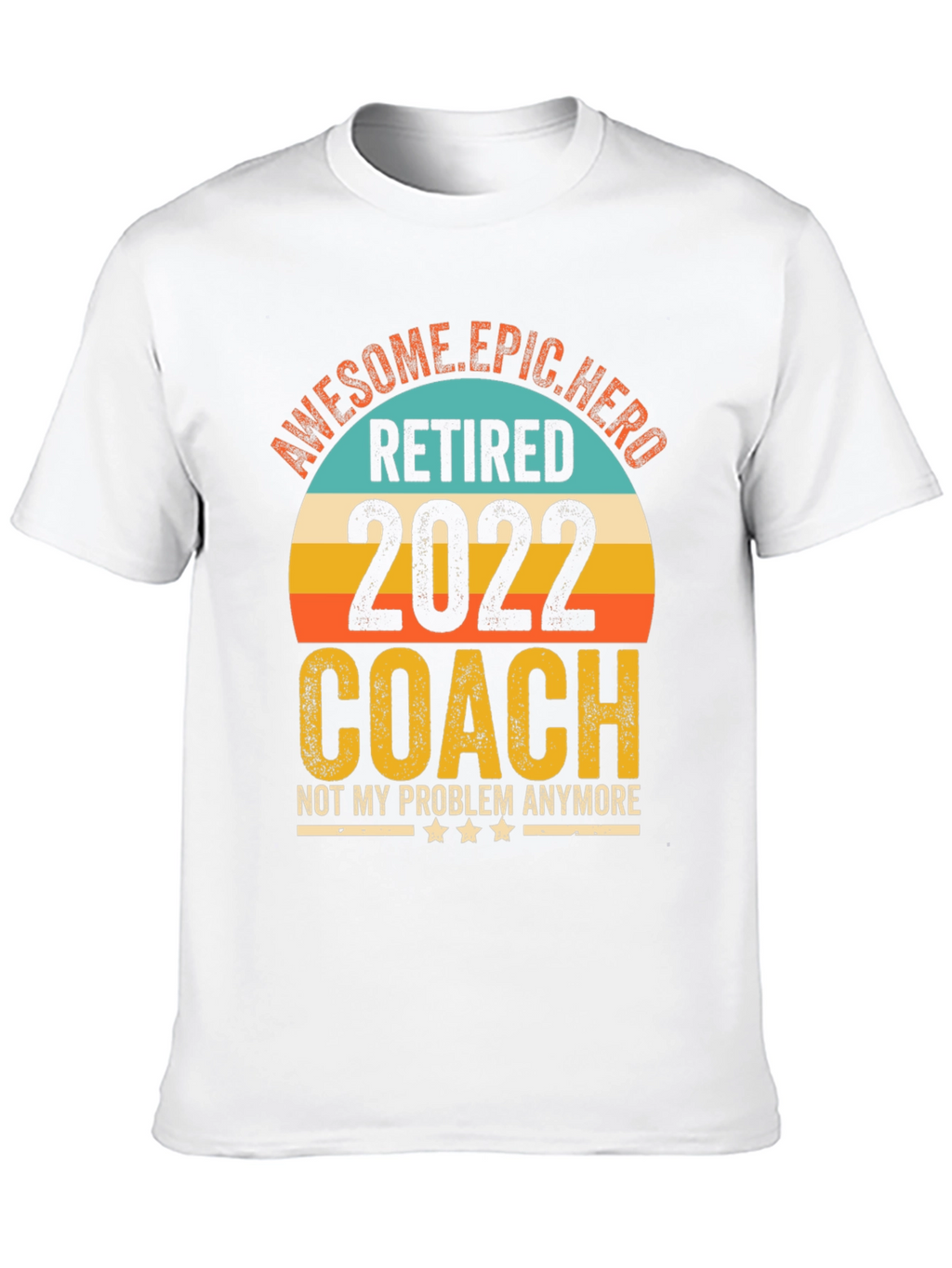 Camiseta de Jubilación para Entrenador 2022