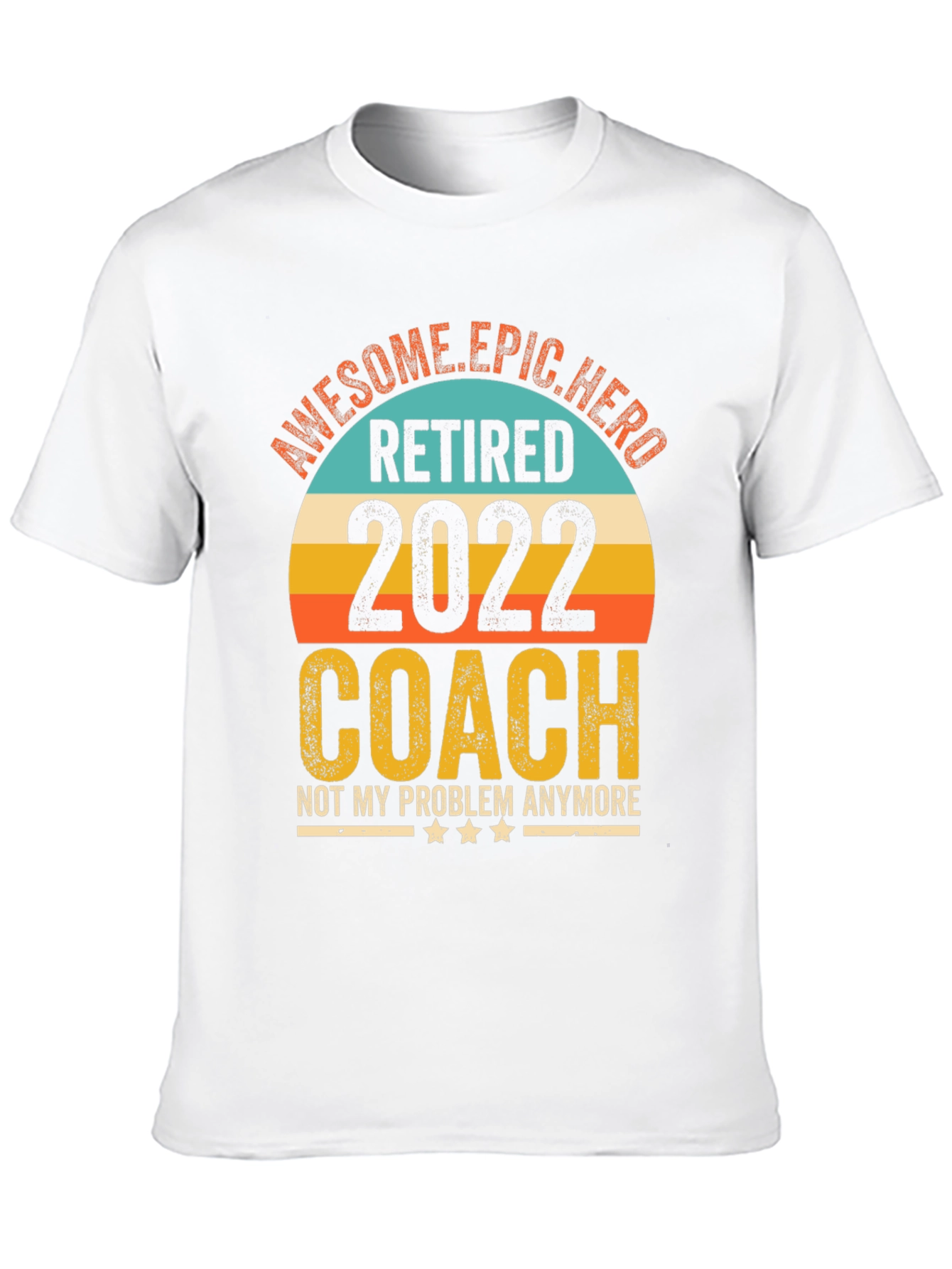 Camiseta de Jubilación para Entrenador 2022