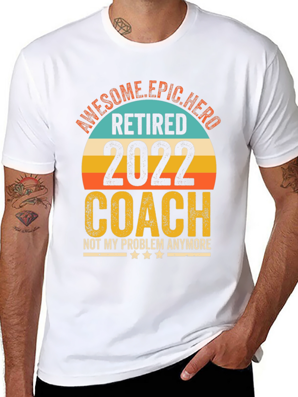Camiseta de Jubilación para Entrenador 2022