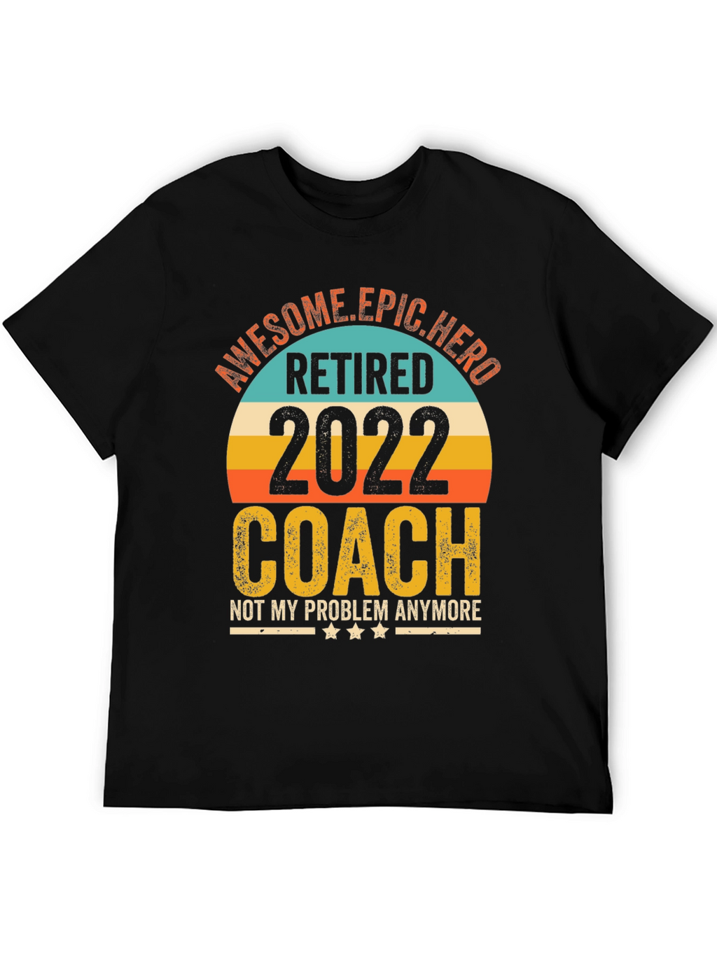 Camiseta de Jubilación para Entrenador 2022