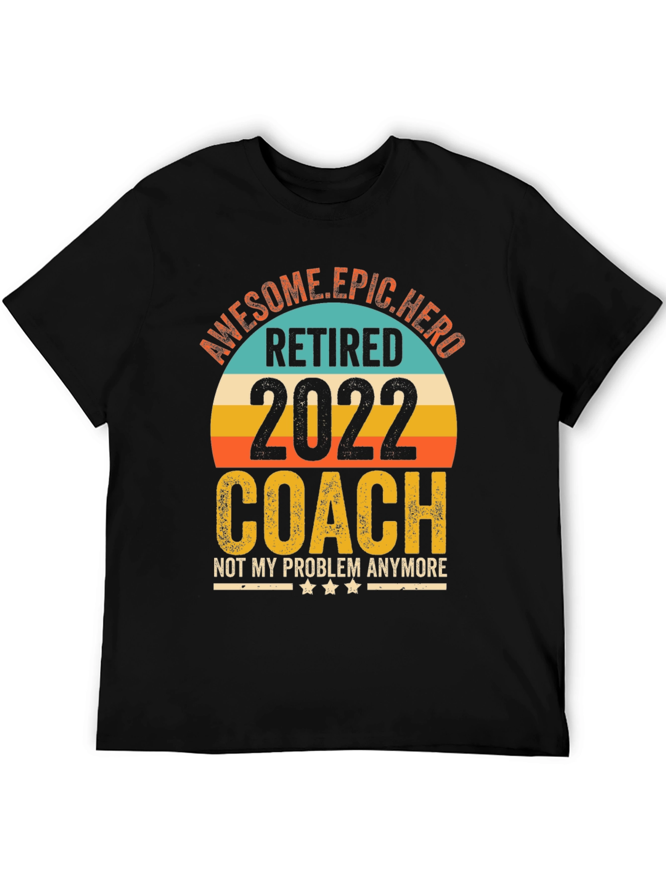 Camiseta de Jubilación para Entrenador 2022