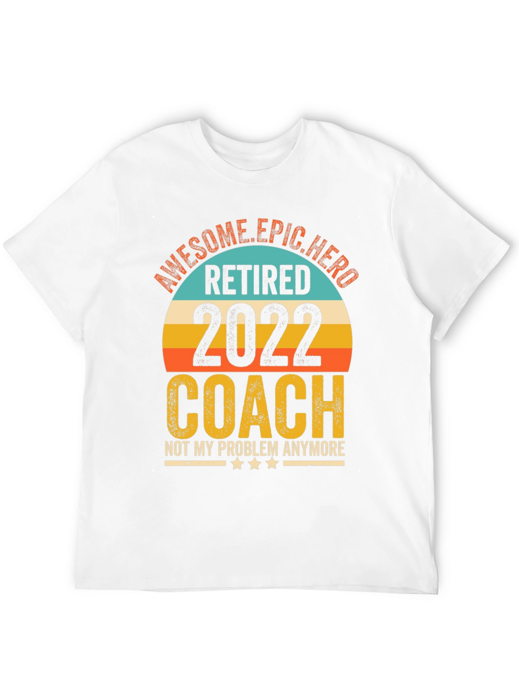 Camiseta de Jubilación para Entrenador 2022