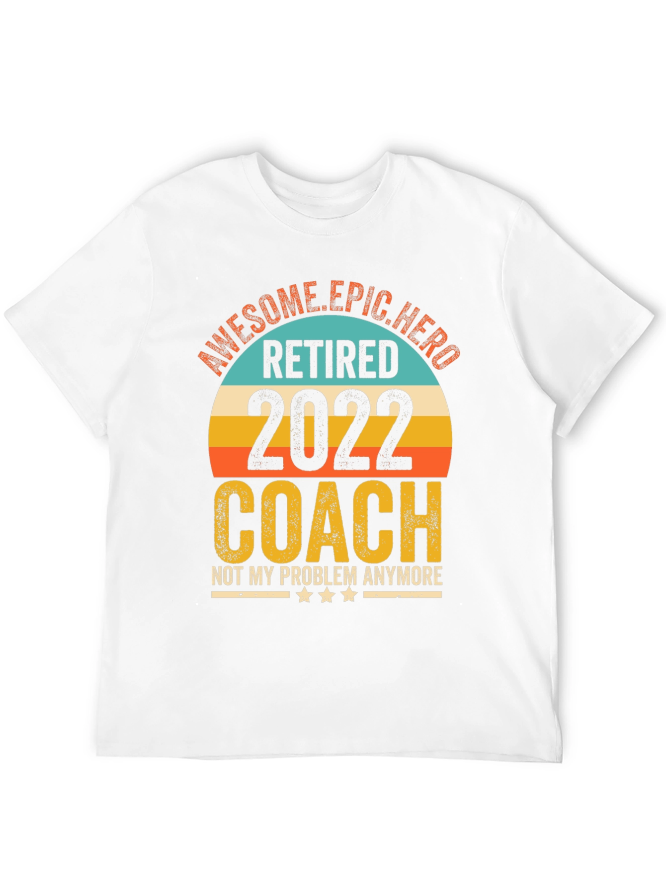 Camiseta de Jubilación para Entrenador 2022