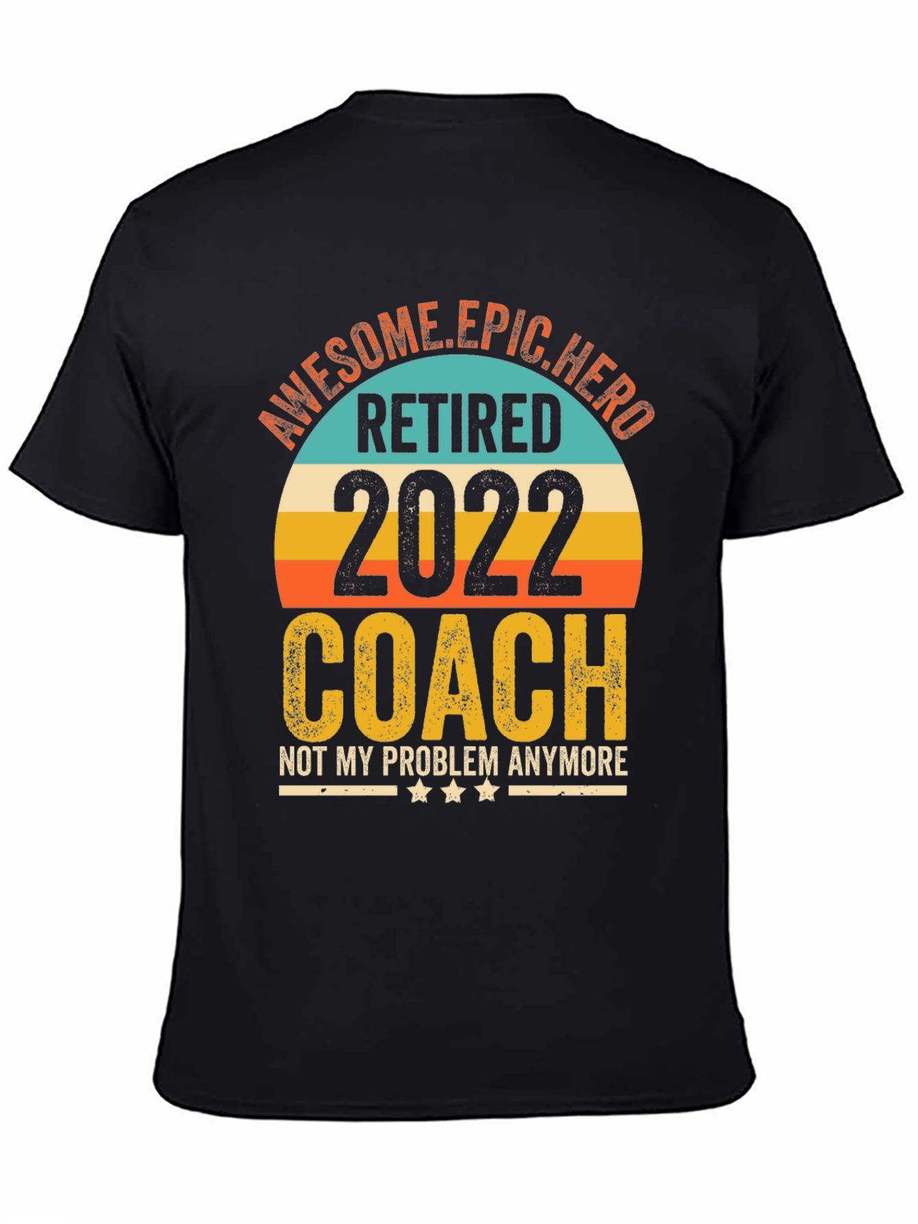 Camiseta de Jubilación para Entrenador 2022