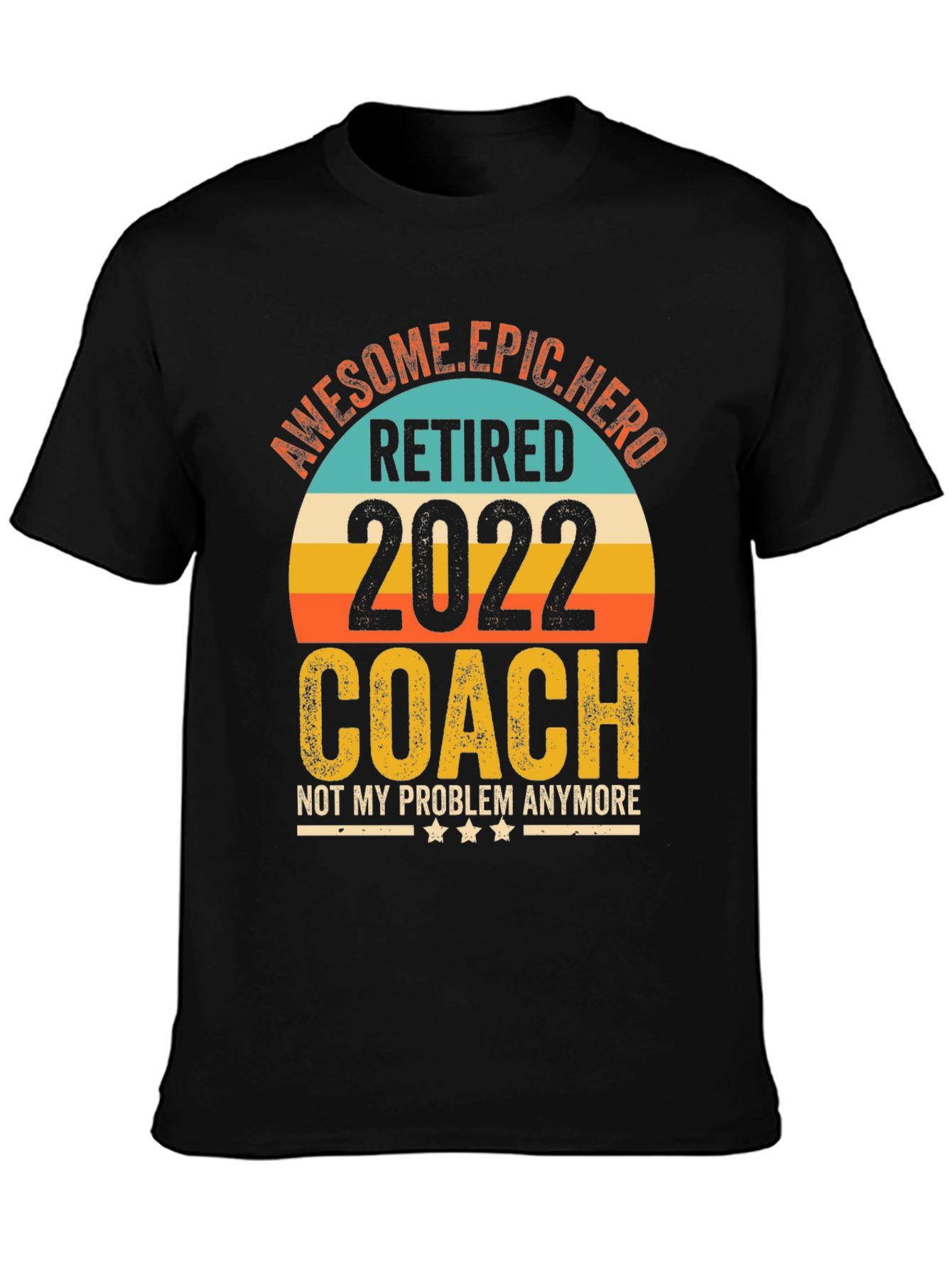Camiseta de Jubilación para Entrenador 2022