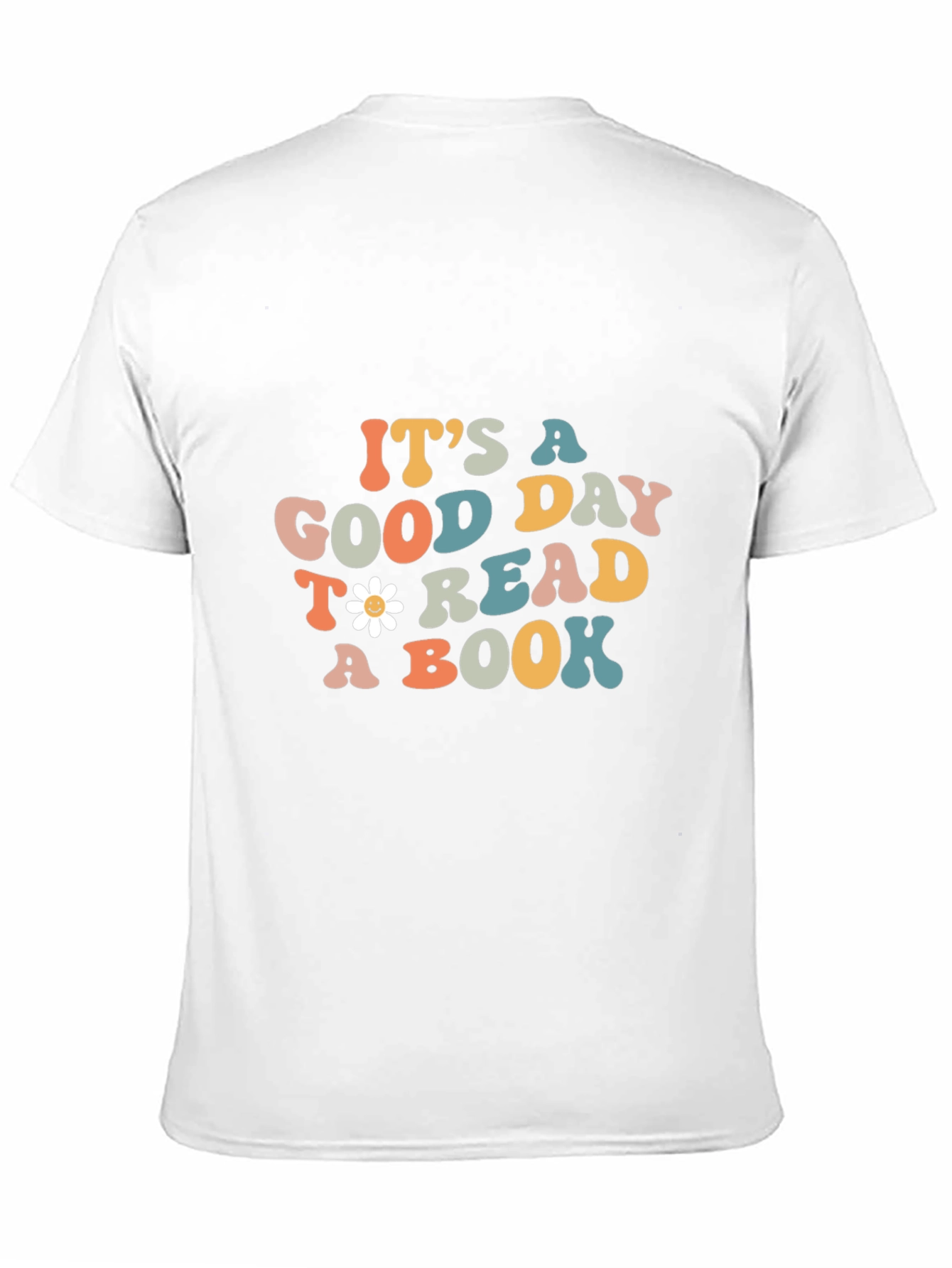 Camiseta Negra con Diseño de Lectura