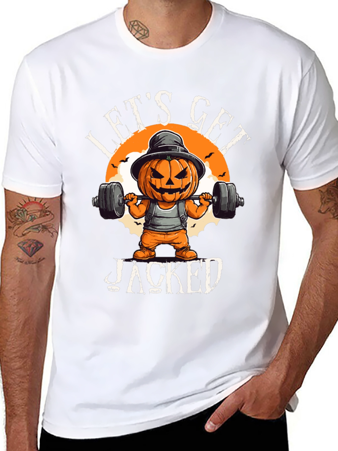 Camiseta Halloween Gym