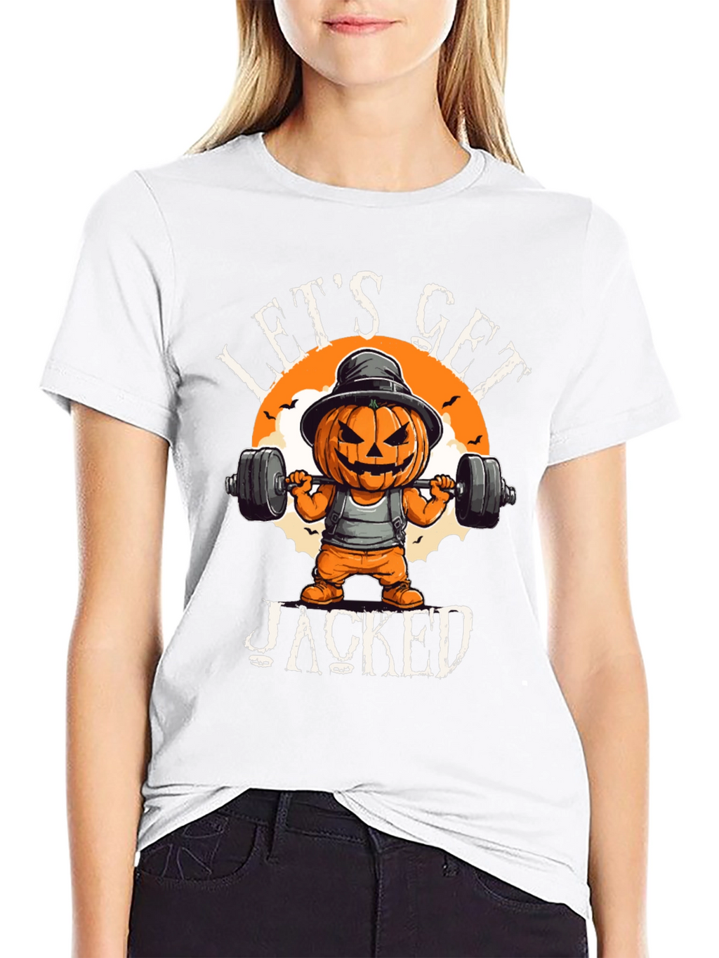 Camiseta Halloween Gym