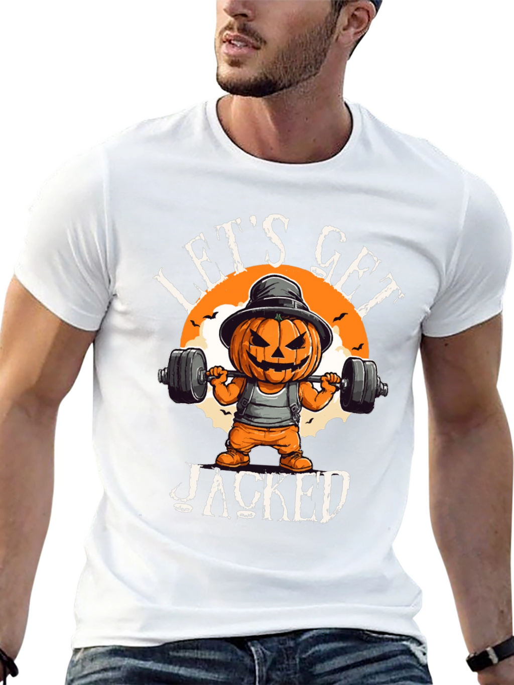 Camiseta Halloween Gym