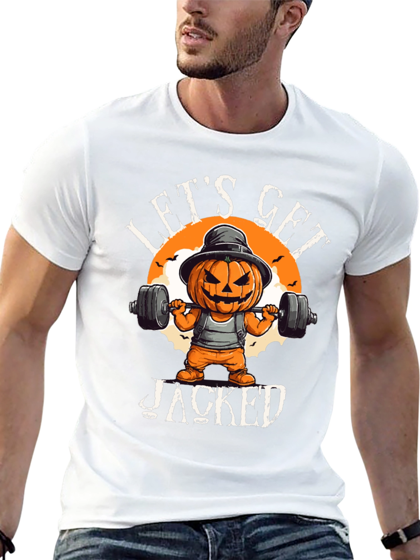 Camiseta Halloween Gym