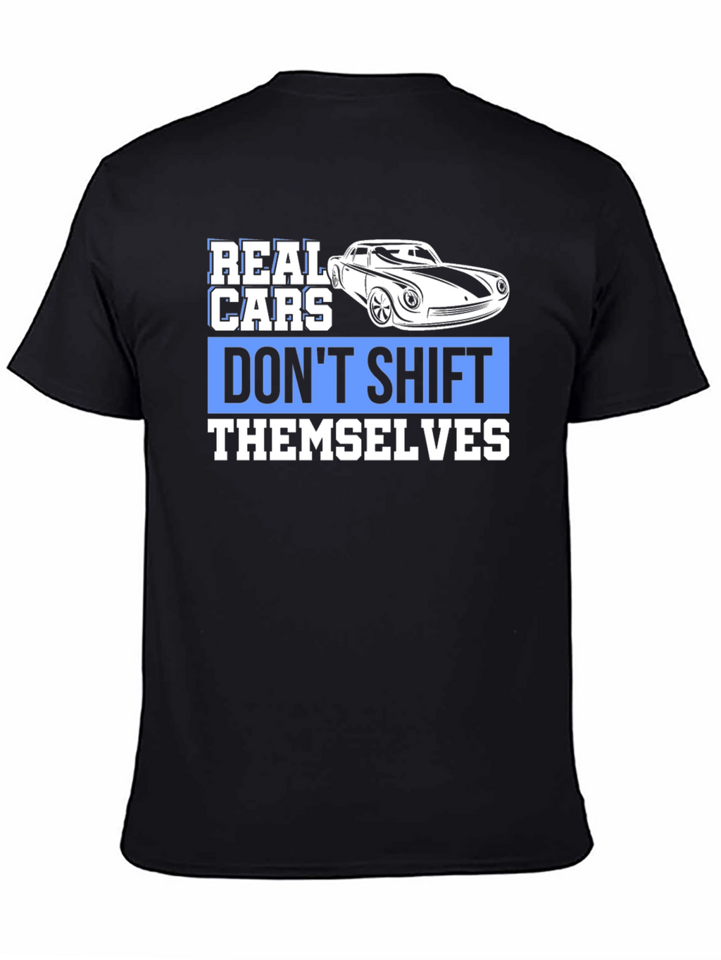 Camiseta Negra Coches de Verdad