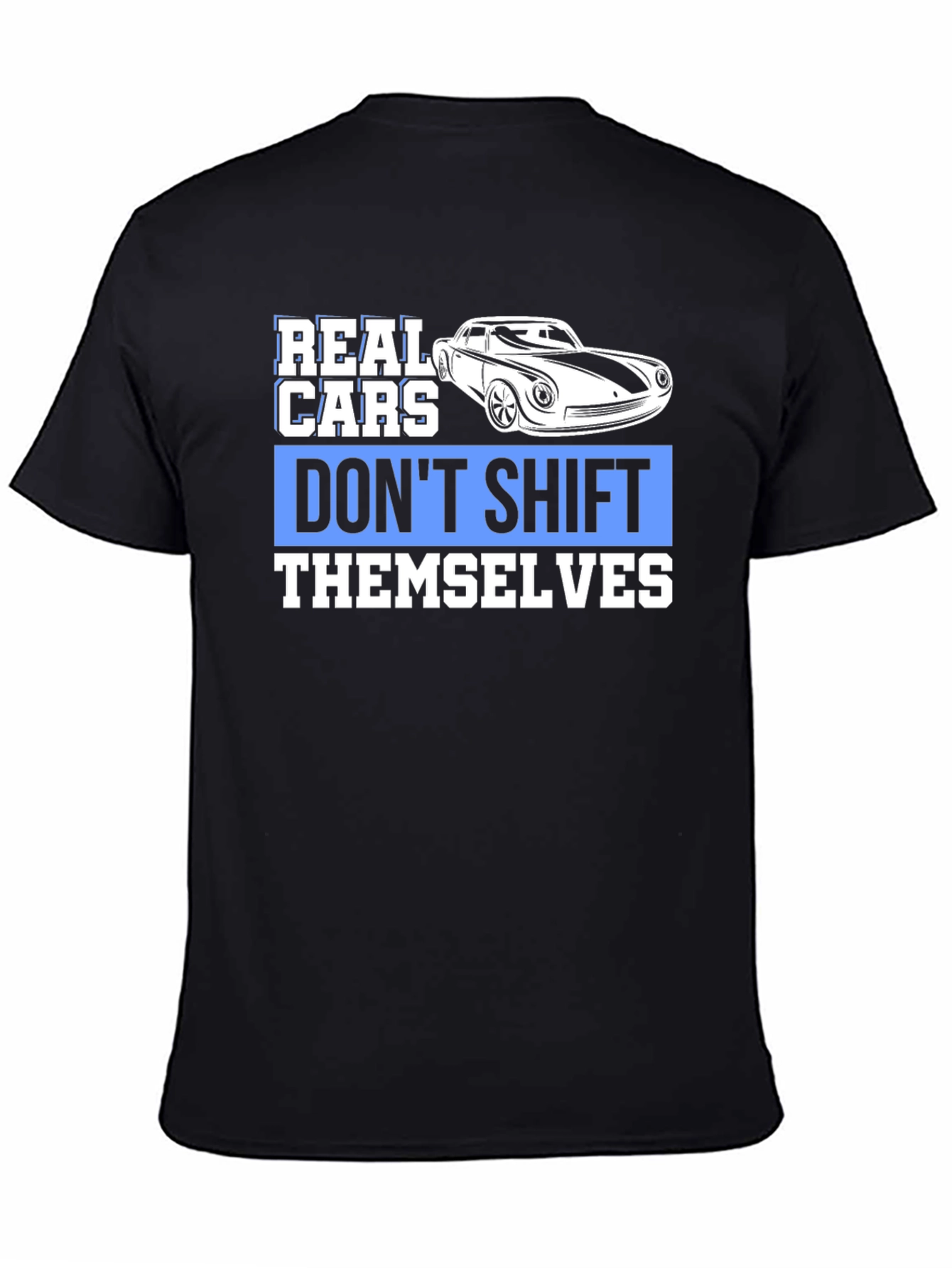 Camiseta Negra Coches de Verdad