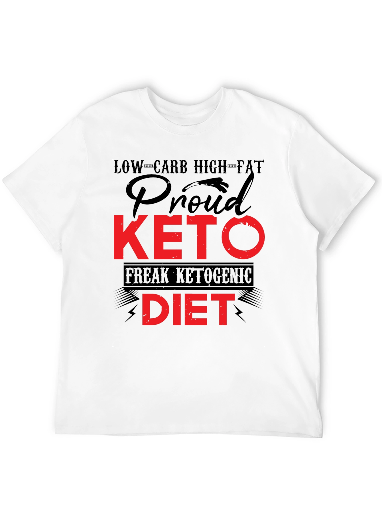 Camiseta Hombre Keto: Orgullo Dietético y Estilo