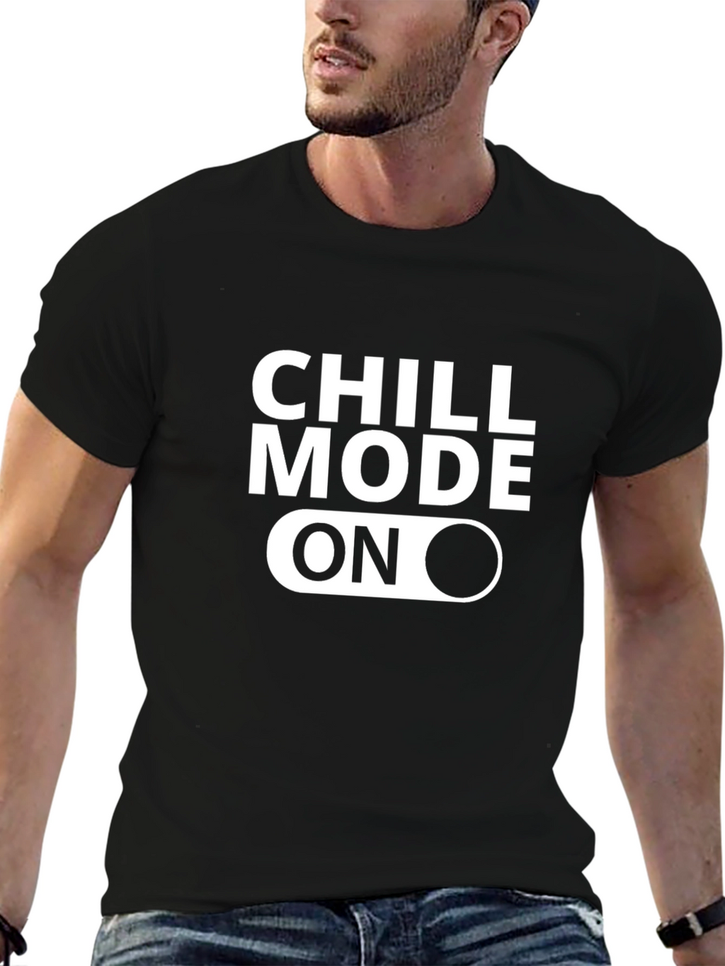 Camiseta Chill Mode ON para Hombre
