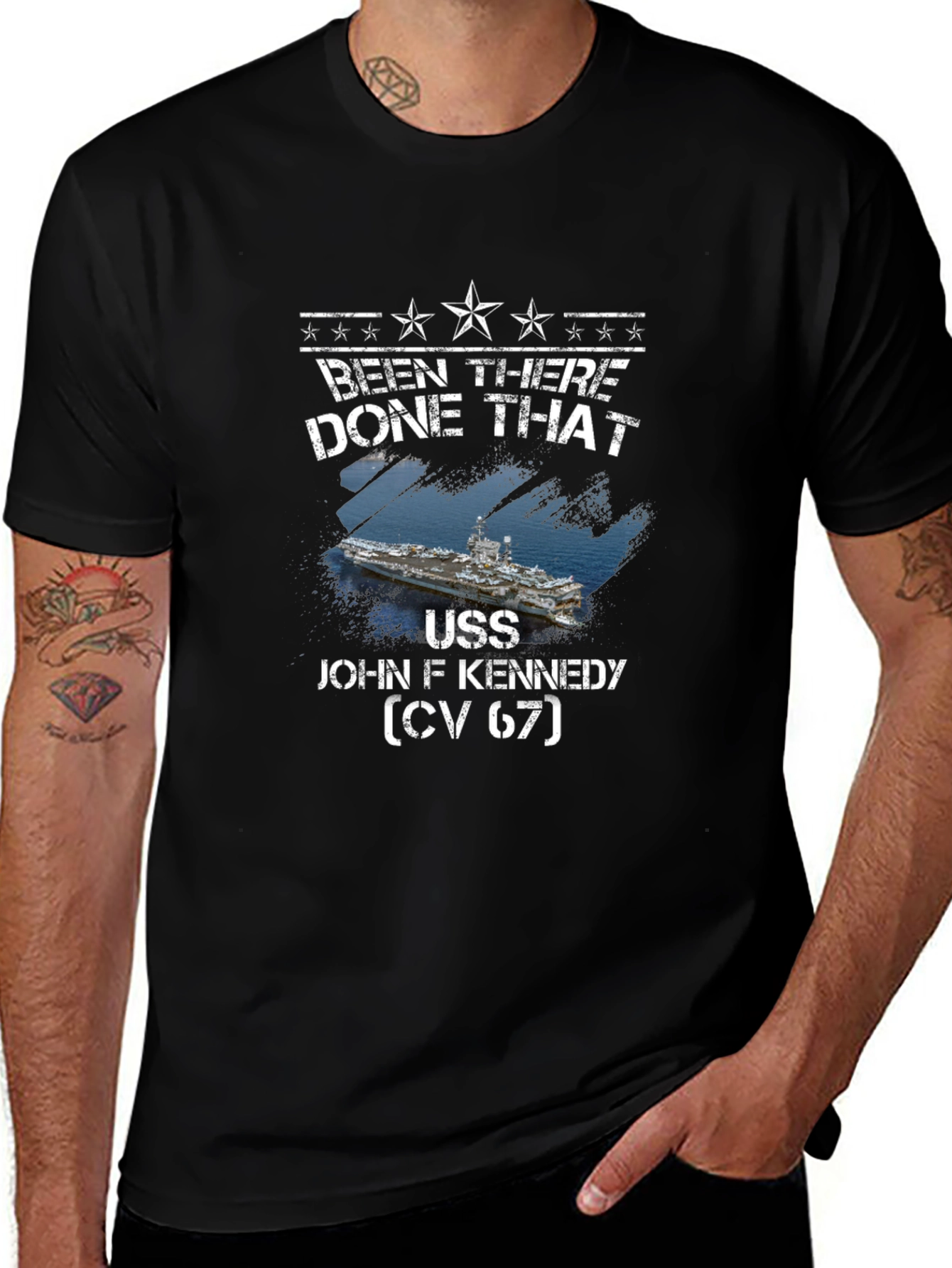 Camiseta Been There Done That USS John F Kennedy